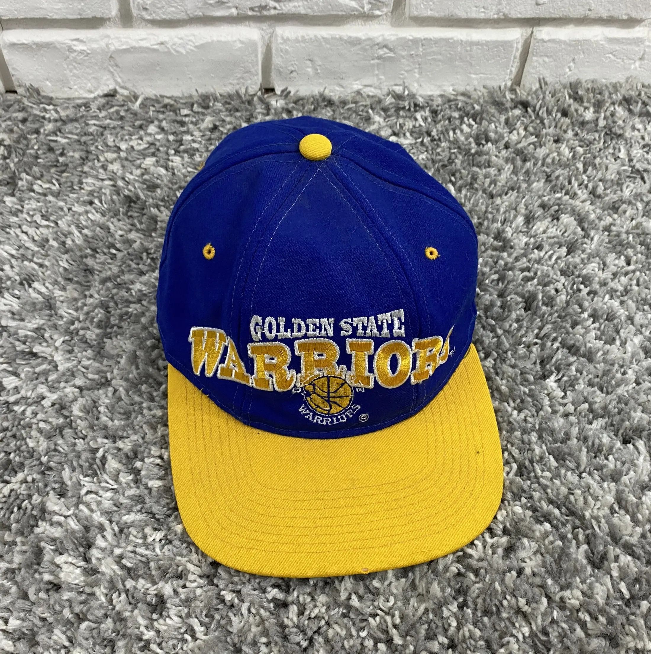 NBA 90s Golden State Warriors NBA Starter Big Logo Hat Cap Size ONE SIZE - 3 Thumbnail