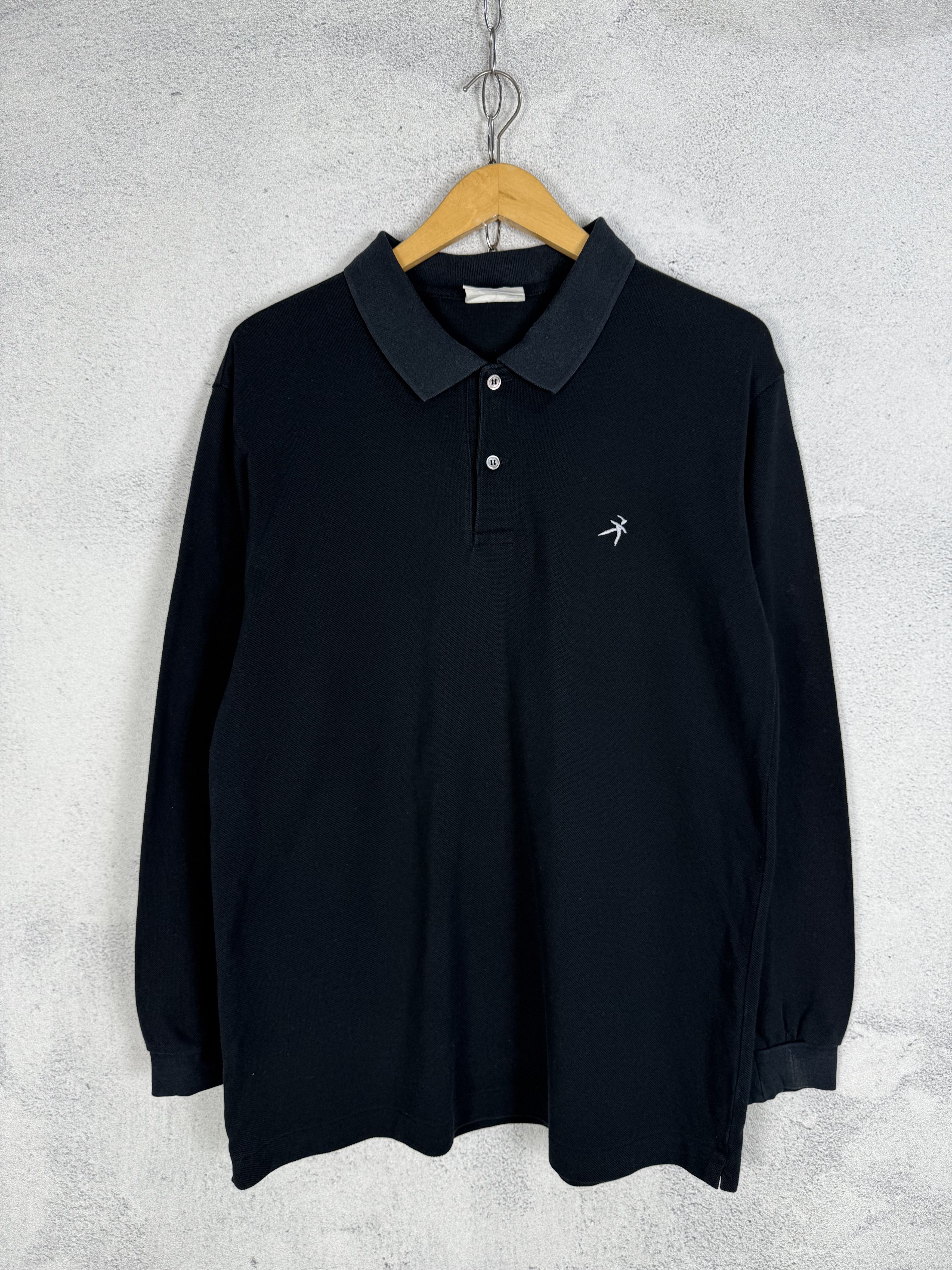 Hai Sporting Gear Vintage Hai Sporting Gear Issey Miyake Longsleeve Polo Shirt Size US M / EU 48-50 / 2 - 1 Thumbnail