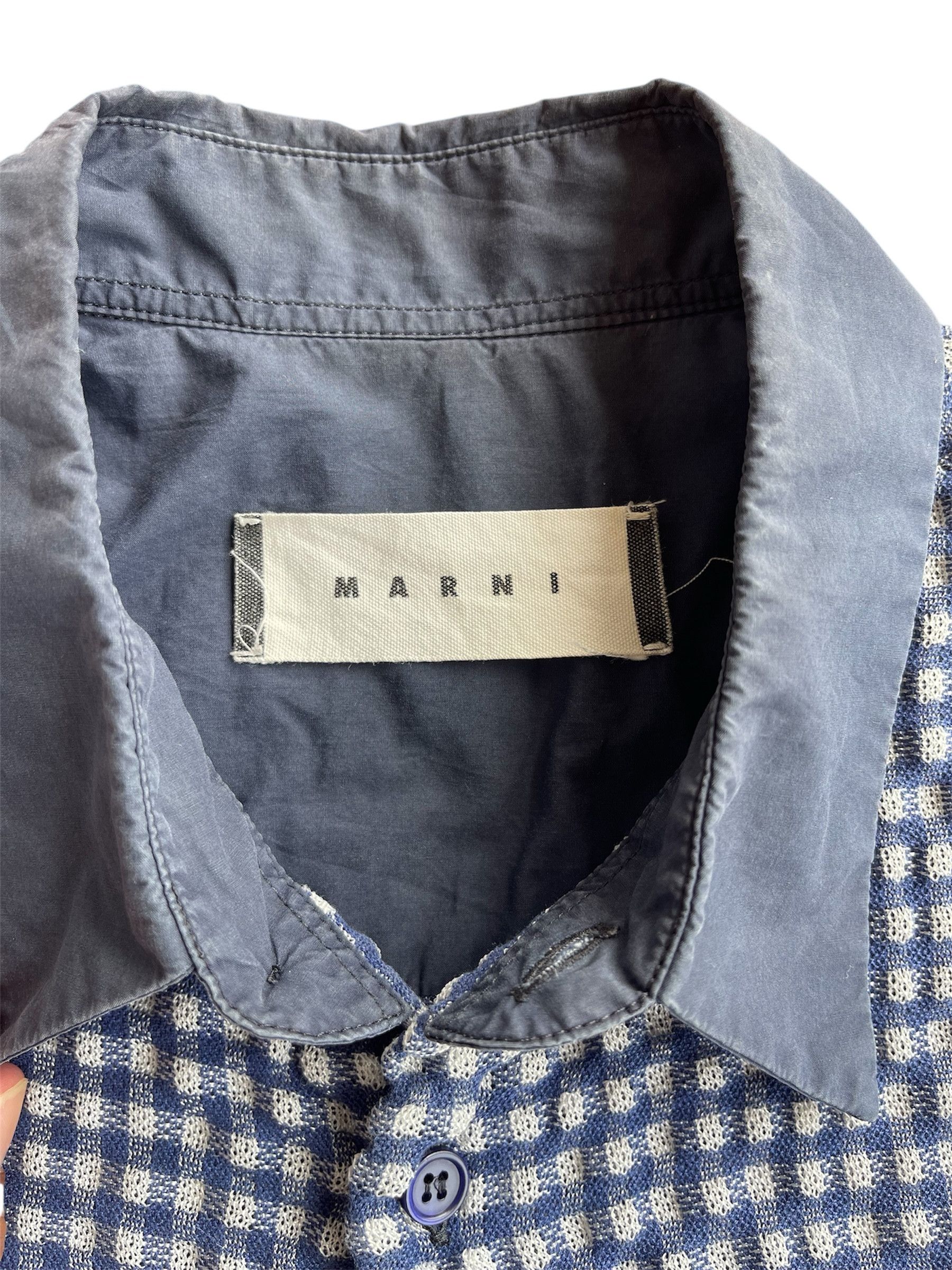 Designer × Marni Vintage Marni Button Up Pleats Please Size US S / EU 44-46 / 1 - 5 Thumbnail