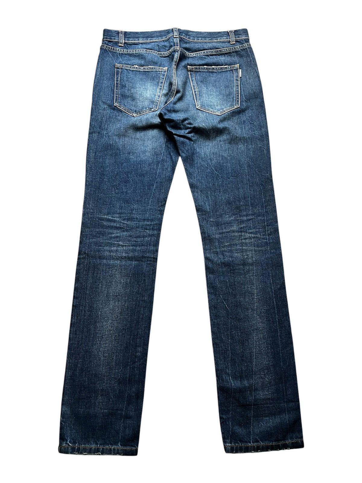 Saint Laurent Paris Saint Laurent Distressed D02 Jeans Size US 31 - 2 Thumbnail