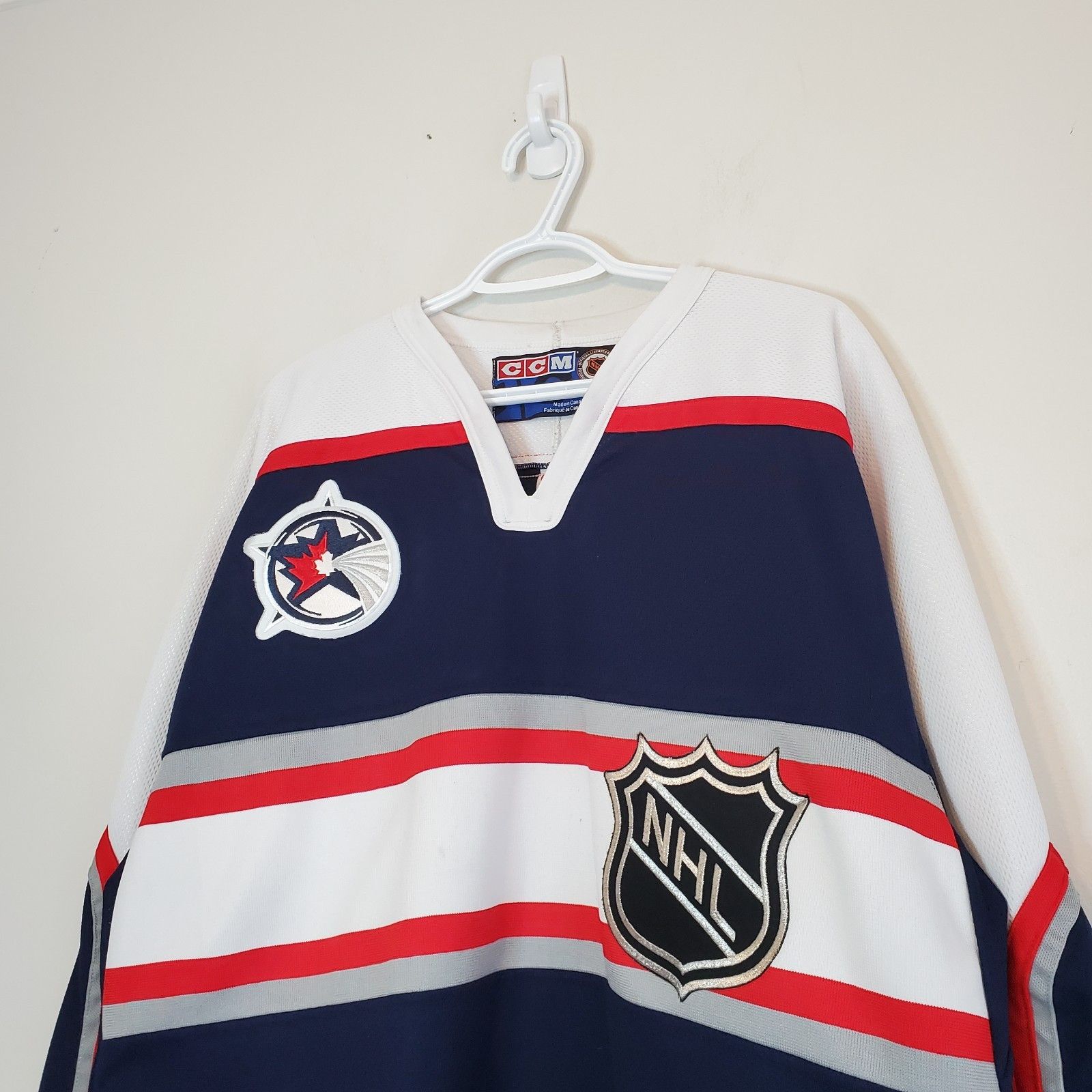Ccm Vintage NHL North America All Star Game Jersey Blue Size L Size US L / EU 52-54 / 3 - 3 Thumbnail