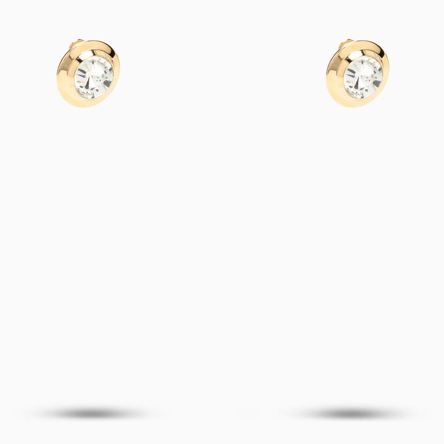 Miu Miu o1d2blof0924 Size: OS / Zirconia Earrings With Cubic in Meta Size ONE SIZE - 3 Thumbnail