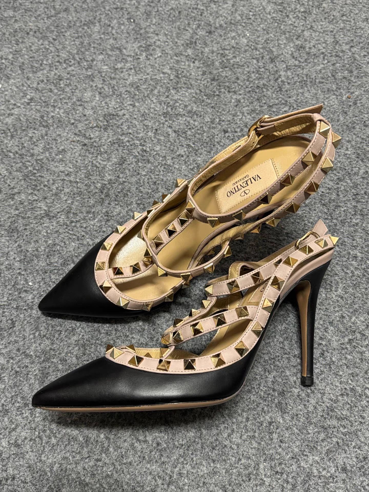 Valentino Valentino Double Ring Heels K6 Size US 6.5 / IT 36.5 - 1 Thumbnail
