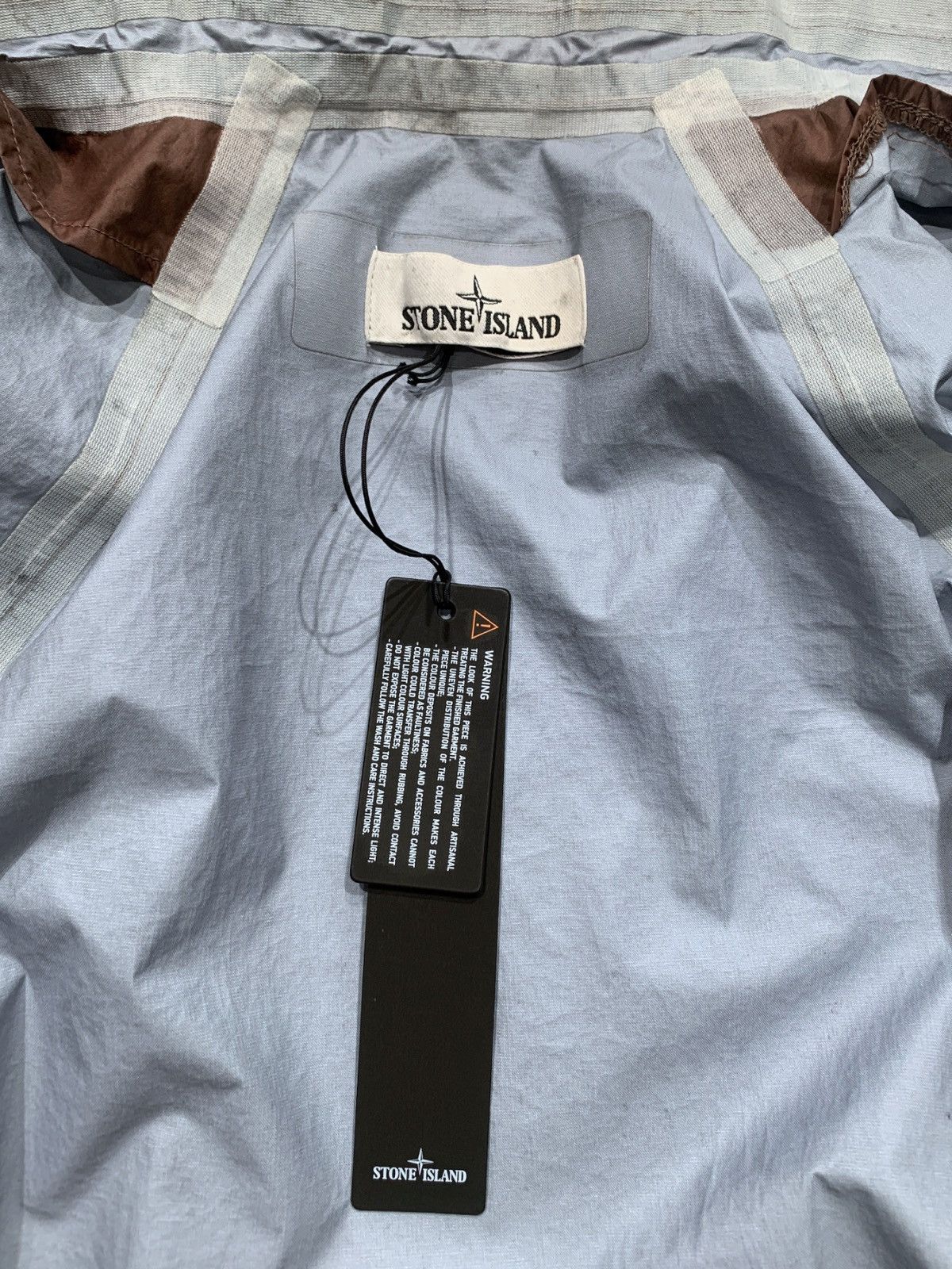 Designer × Stone Island Membrana 3L dust colour rare jacket Size US M / EU 48-50 / 2 - 14 Thumbnail