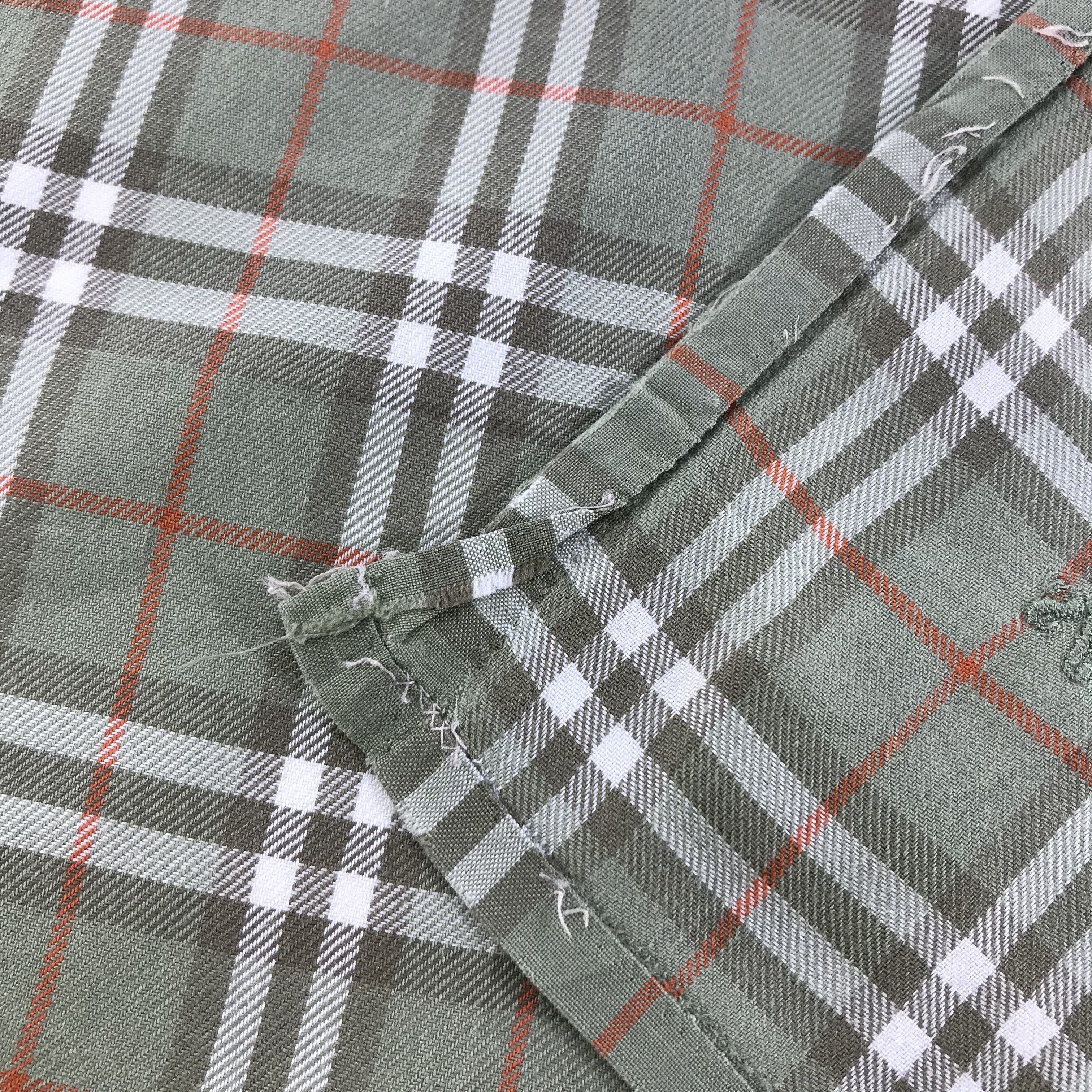 Burberry × Vintage Burberry Bandana / Handkerchief / Neckerchief - S1489 Size ONE SIZE - 3 Thumbnail