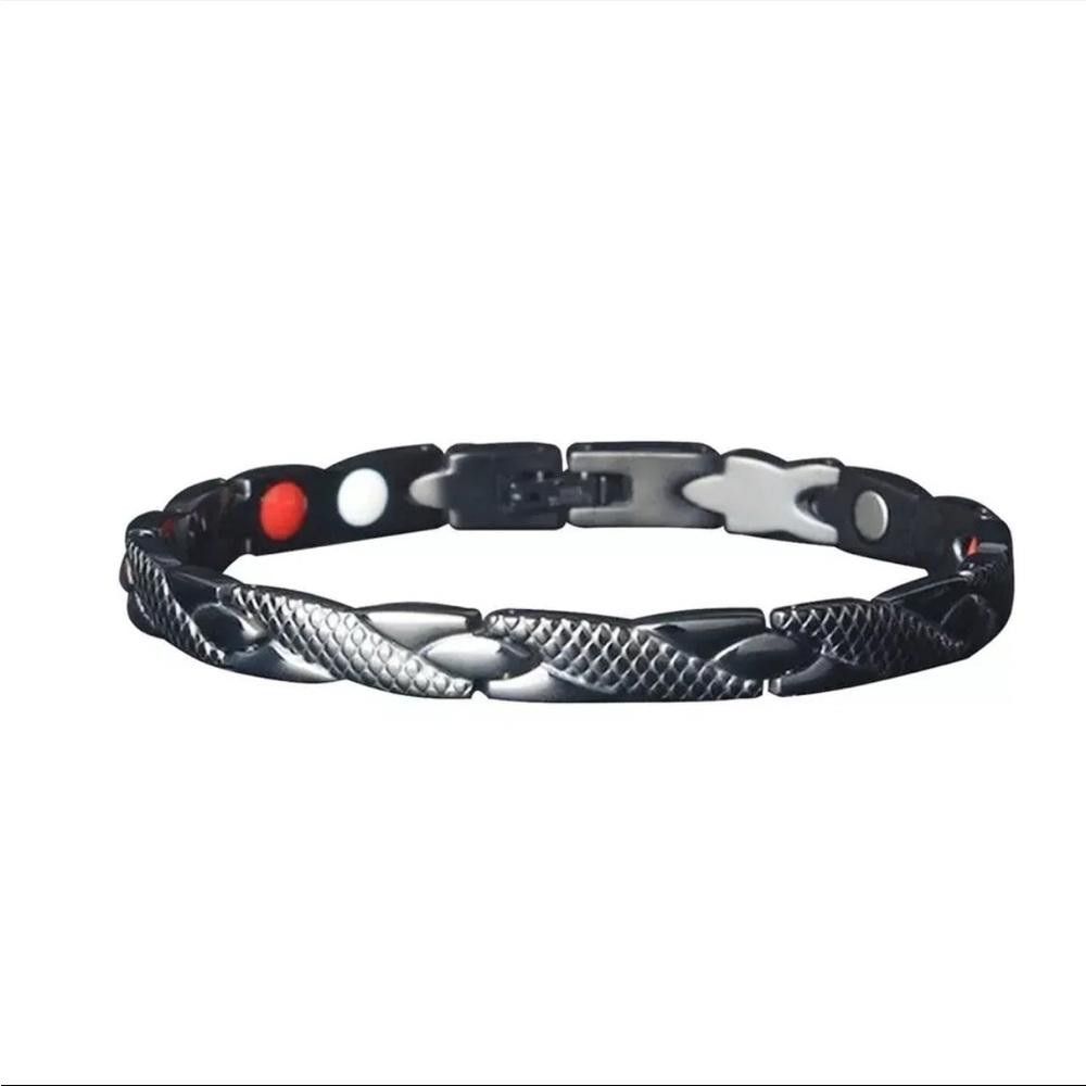 Designer Health Bracelet Arthritis Bio Therapy Chronic Pain Relief Size ONE SIZE - 4 Thumbnail