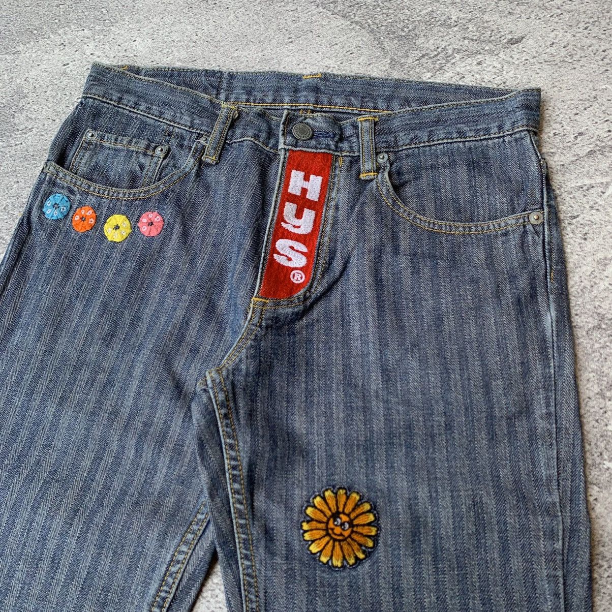 Hysteric Glamour × If Six Was Nine × Japanese Brand Rare🔥 Hysteric Glamour Patch embroidery Flared Denim Jeans Size US 30 / EU 46 - 5 Thumbnail