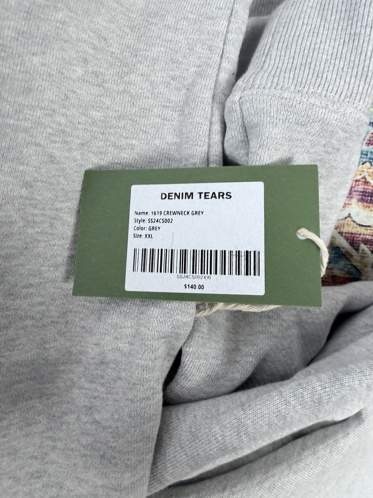 DENIM TEARS Denim Tears African Diaspora Goods Sweater Size US XXL / EU 58 / 5 - 5 Thumbnail
