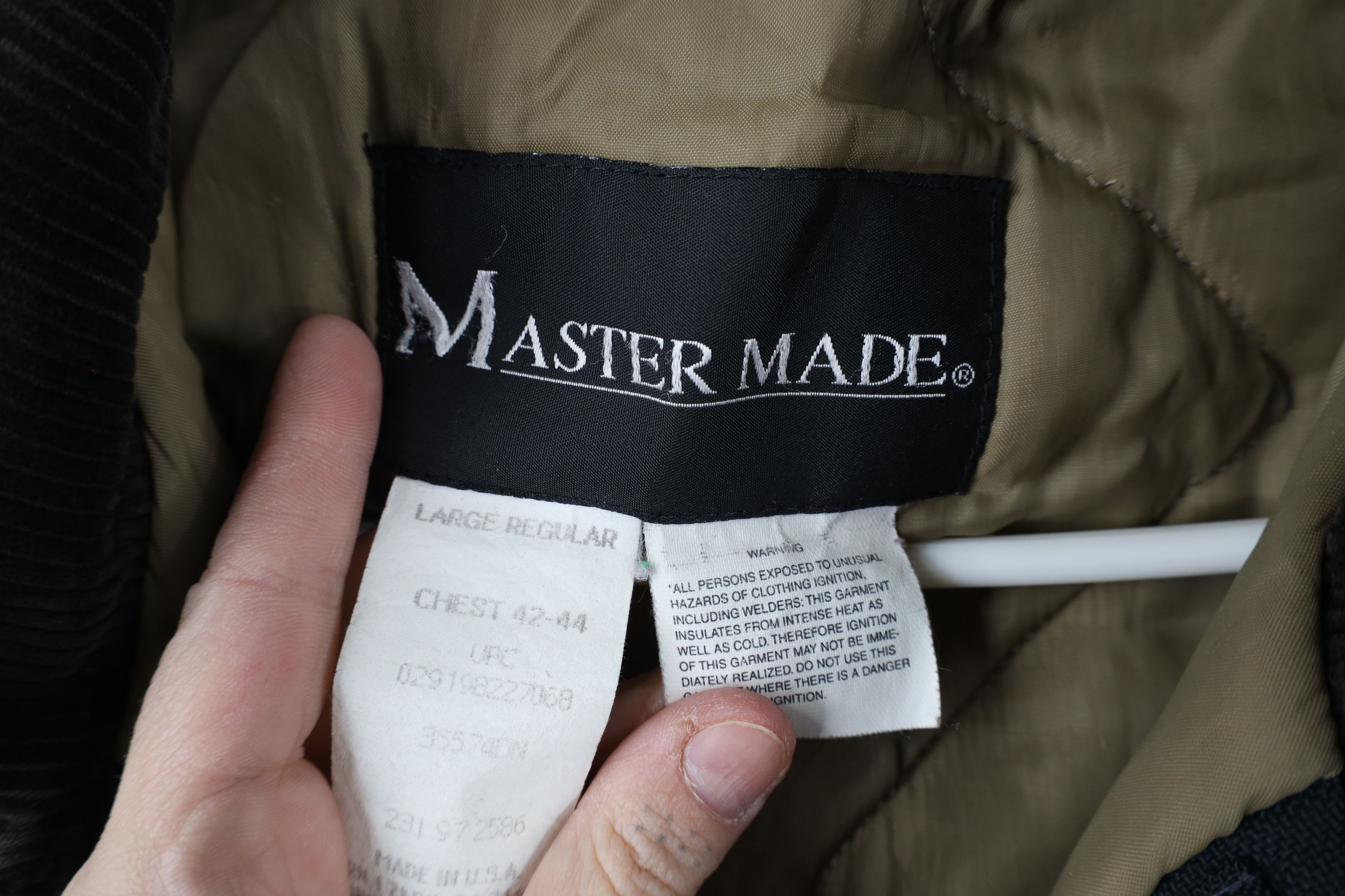 Vintage × Walls Vintage 90s Walls Master Made Canvas Bomber Jacket USA Size US L / EU 52-54 / 3 - 6 Thumbnail