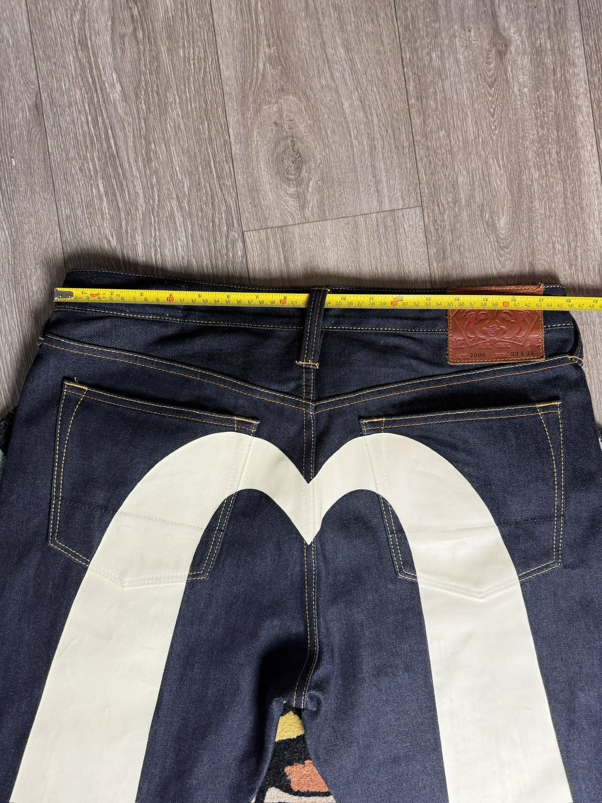 Evisu EVISU Diacock Jeans Size US 33 - 3 Thumbnail