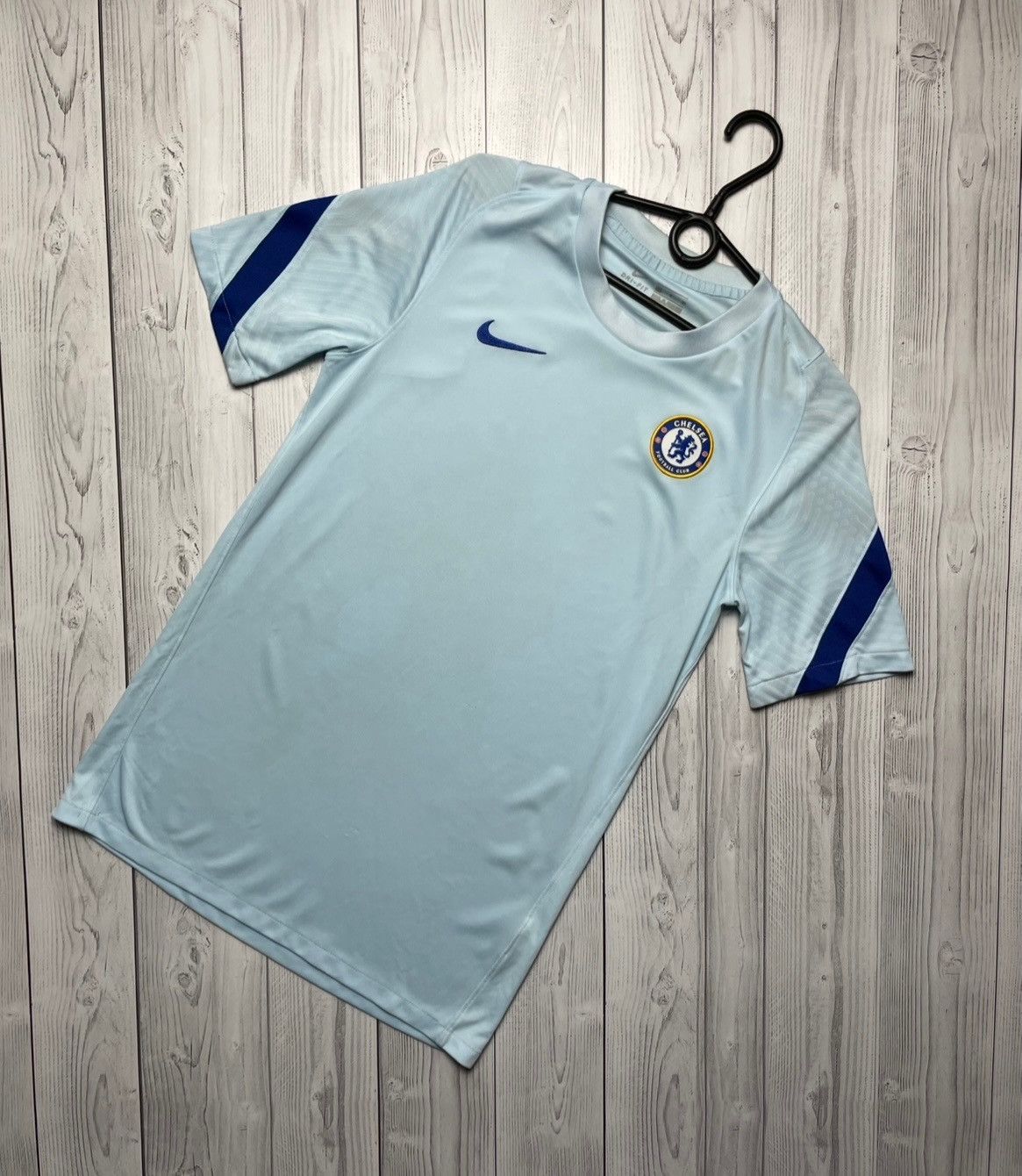 Nike × Vintage Vintage Nike Chelsea soccer jersey blue size S Size US S / EU 44-46 / 1 - 1 Thumbnail
