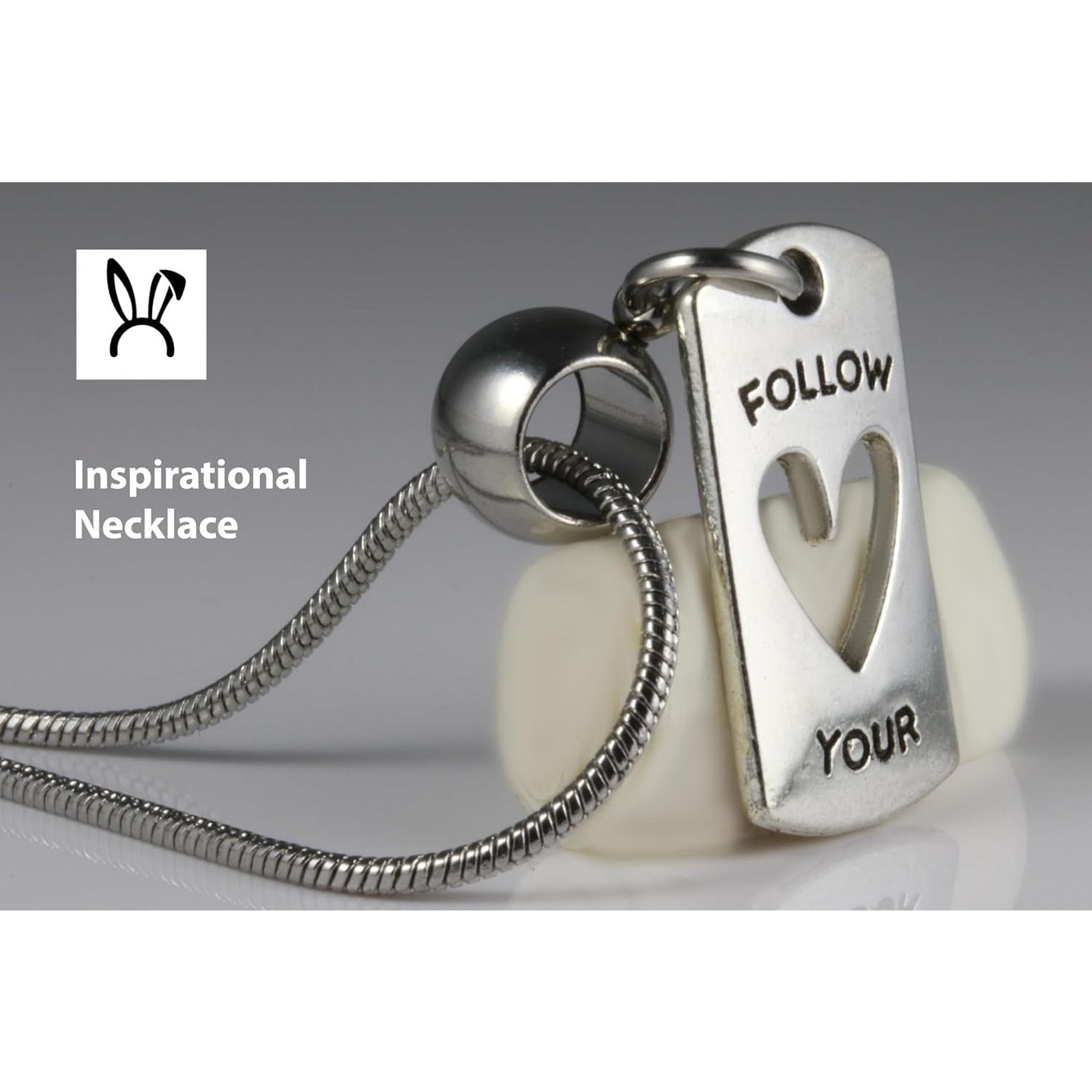 & Other Stories Follow Your Heart Necklace - An Inspirational Necklace Size ONE SIZE - 6 Thumbnail