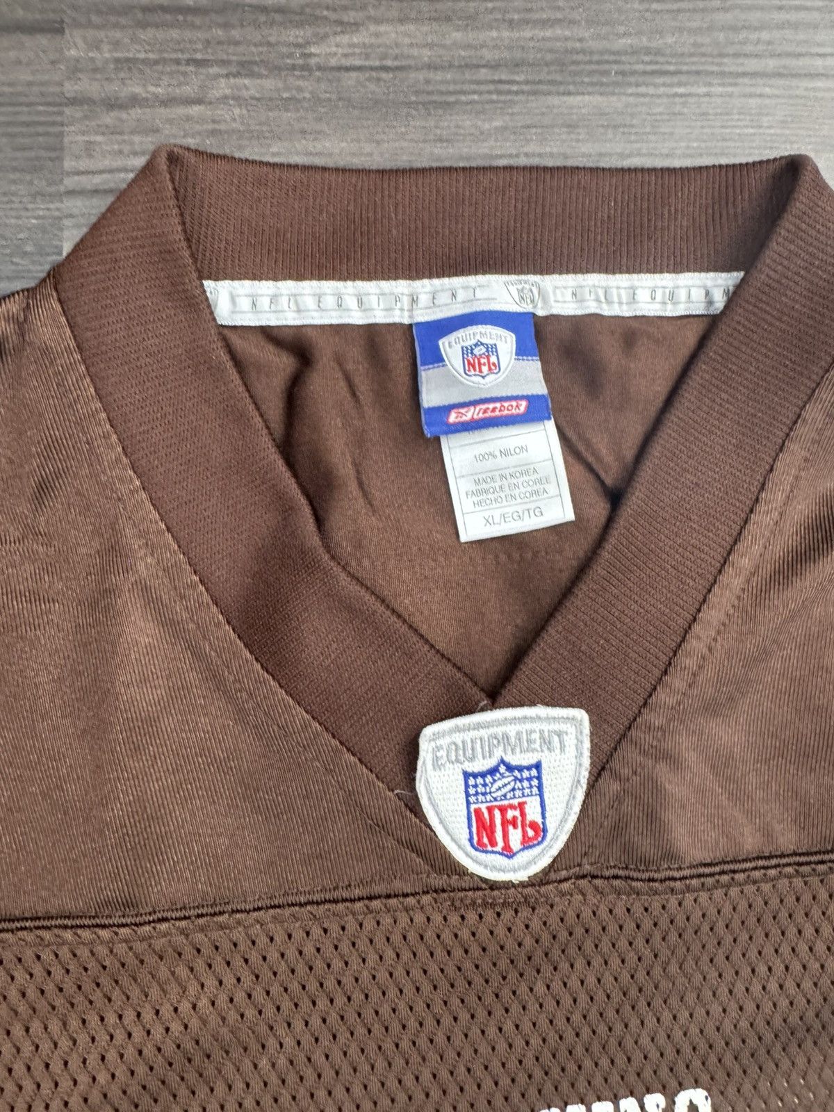 Reebok Vtg Cleveland Browns Kellen Winslow Jr #80 NFL Game Jersey Size US XL / EU 56 / 4 - 4 Thumbnail