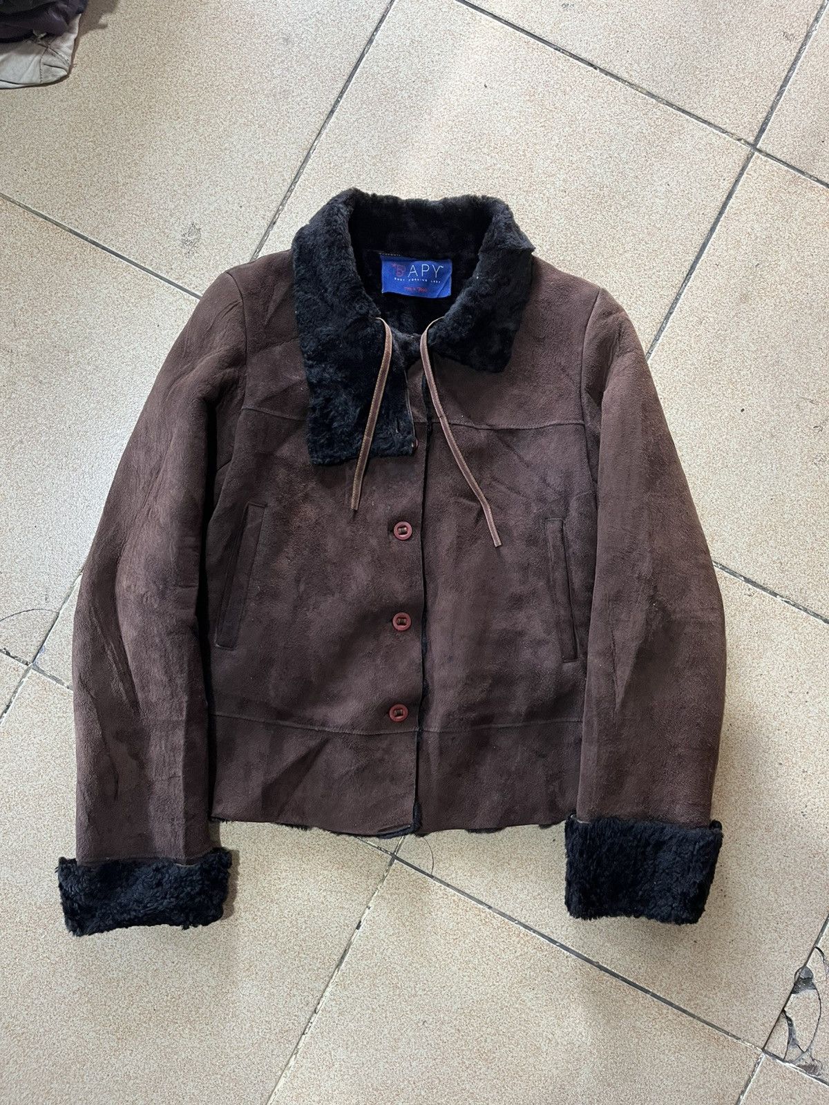 Bape Bapy bape shearling leather jacket Size M / US 6-8 / IT 42-44 - 1 Thumbnail