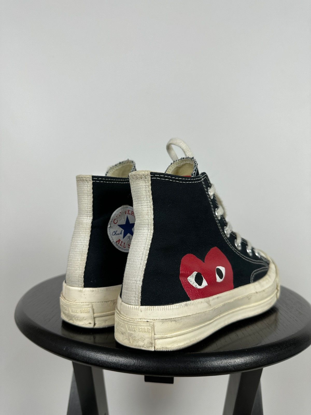 Comme des Garcons Comme Des Garçons x Chuck Taylor Converse All Star Hi Top Size US 7.5 / IT 37.5 - 4 Thumbnail
