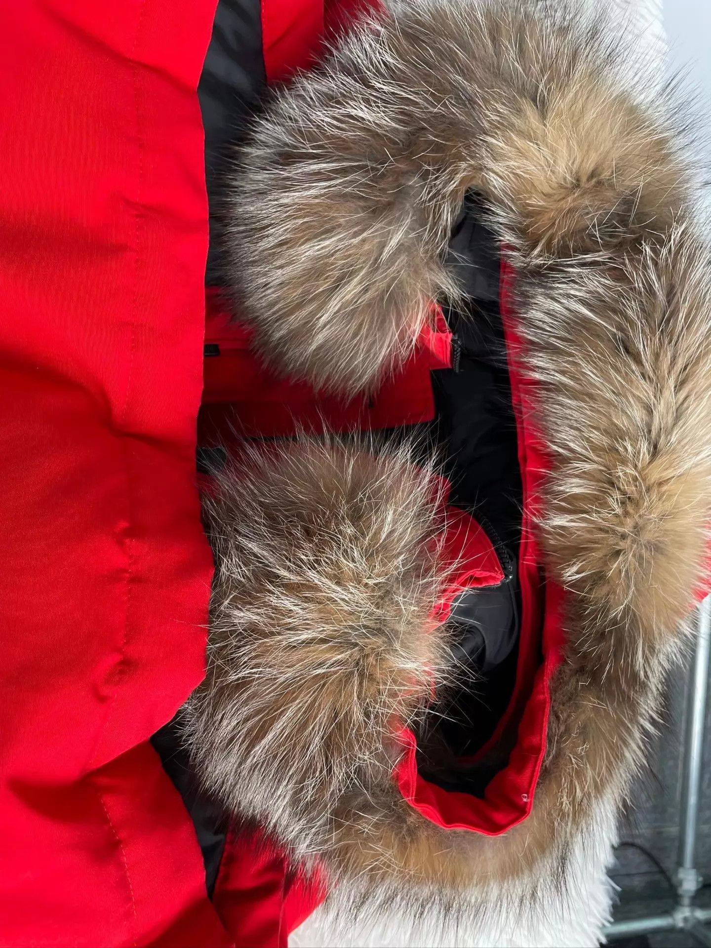 Moncler Moncler Red Down Jacket 0 260418XRB9R07 Size XS / US 0-2 / IT 36-38 - 8 Thumbnail