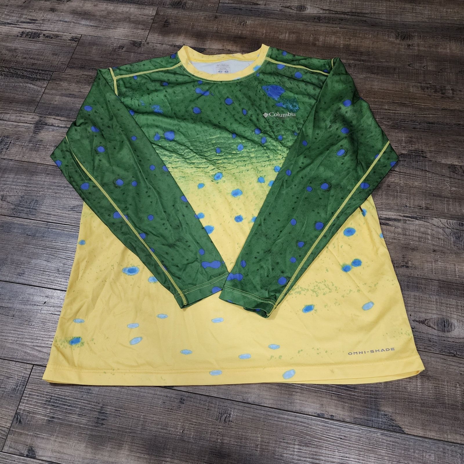 Columbia Columbia long sleeve fishing shirt Fish design sz L 2283 Size US L / EU 52-54 / 3 - 1 Thumbnail