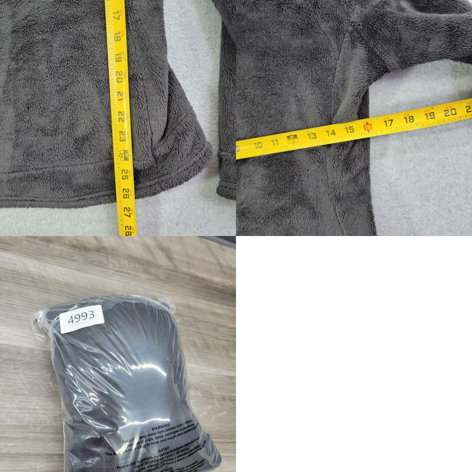 The North Face The North Face Womens Fleece Jacket M Medium Gray 1/4 Zip Pullover Snowmass Embroidered Kangaroo Pocket Winter Casual Ski Outdoor Size M / US 6-8 / IT 42-44 - 8 Thumbnail