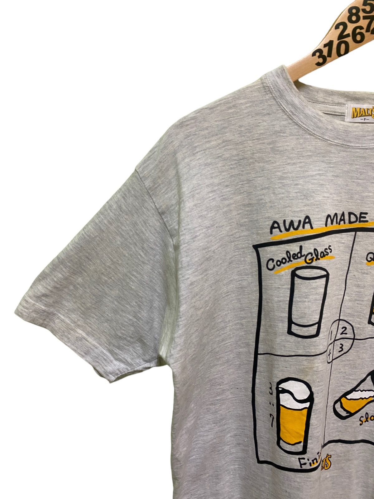 Japanese Brand Vintage Malt's Beer t shirts Size US M / EU 48-50 / 2 - 4 Thumbnail