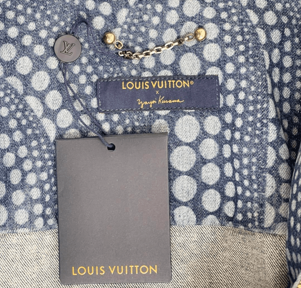 Louis Vuitton Louis Vuitton x Yayoi Kusama Denim Blouson Size US XL / EU 56 / 4 - 4 Thumbnail