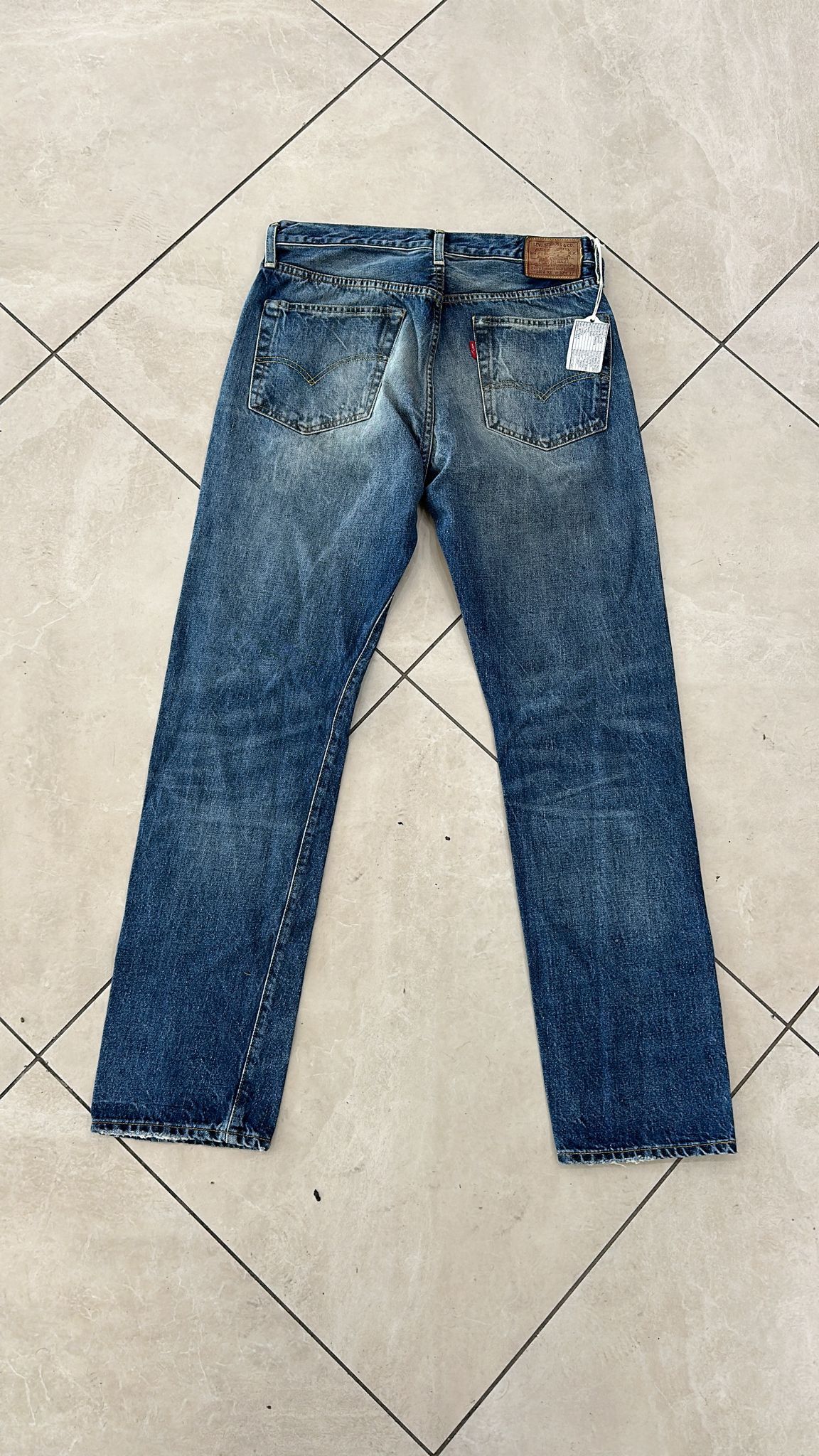 Levi's Vintage Clothing LVC Levi's Vintage Clothing 1954 501XX BigE Selvedge Jeans Size US 32 / EU 48 - 2 Thumbnail