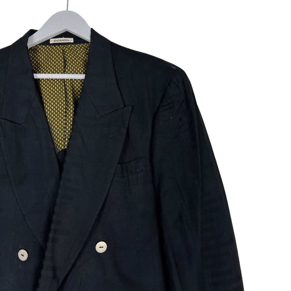 Issey Miyake 🔥 VINTAGE DOMON EX ISSEY MIYAKE DOUBLE BREASTED JACKET Size US M / EU 48-50 / 2 - 6 Thumbnail