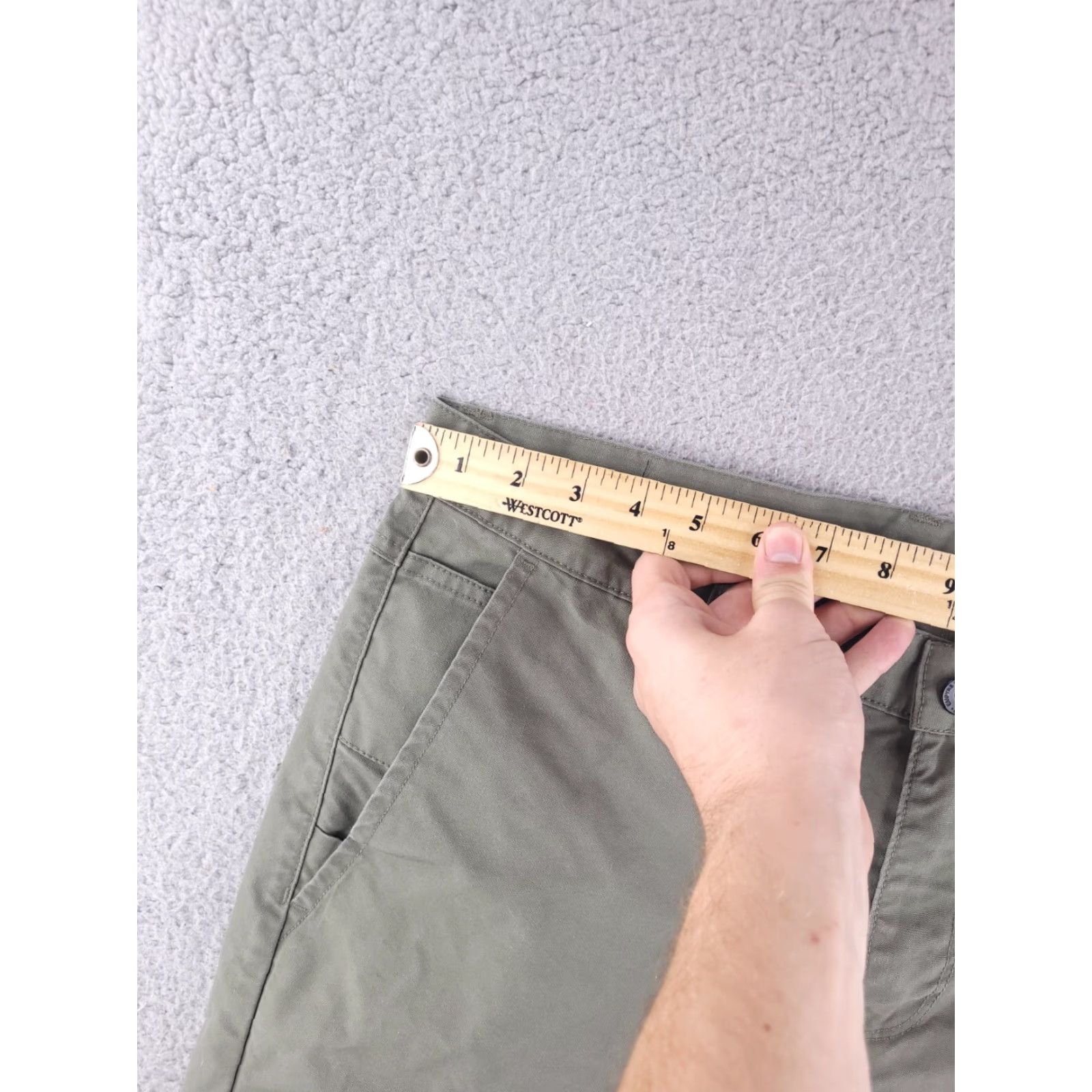 Empyre Empyre Pants Mens 36x32 Green Skinny Chino Skeletor Slim Regular 36 Green Mens Skinny Chino Skeletor Size US 36 / EU 52 - 6 Thumbnail