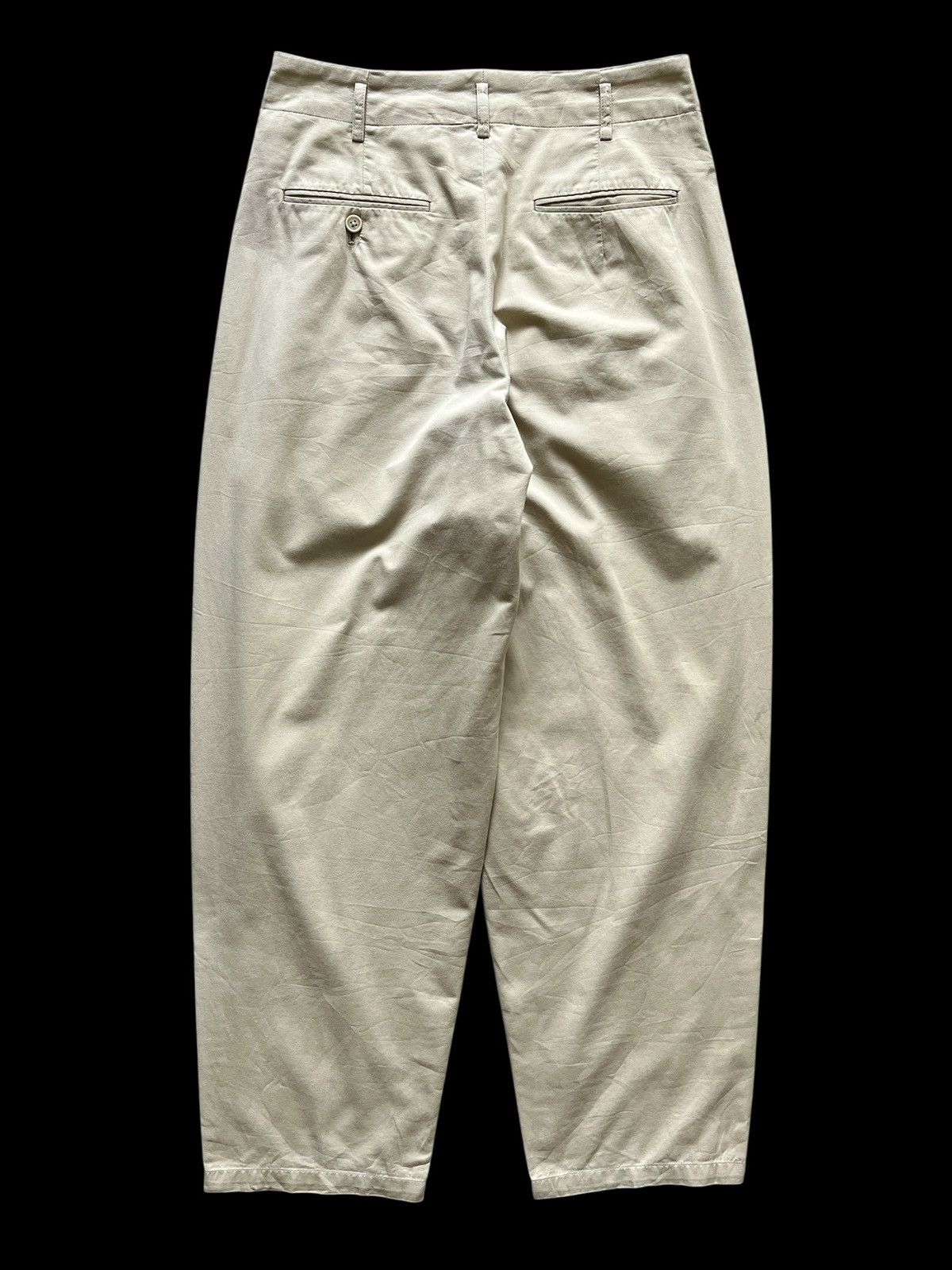 Y's for Men 1980s Y’s For Men Khaki Baloon Pants Size US 29 - 3 Thumbnail