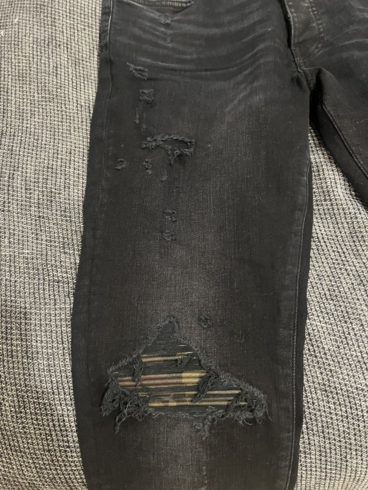 Amiri Amiri Leather Camo MX1 Size US 34 / EU 50 - 6 Thumbnail