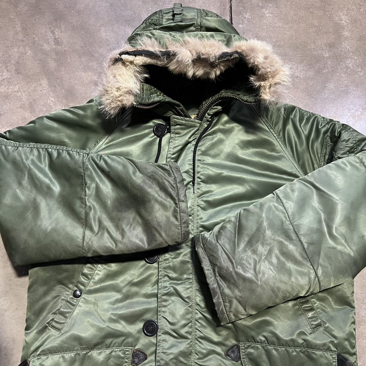Vintage Vintage Cornith Mfg Military Parka N3B USAF Cold Weather 70s Size US M / EU 48-50 / 2 - 6 Thumbnail
