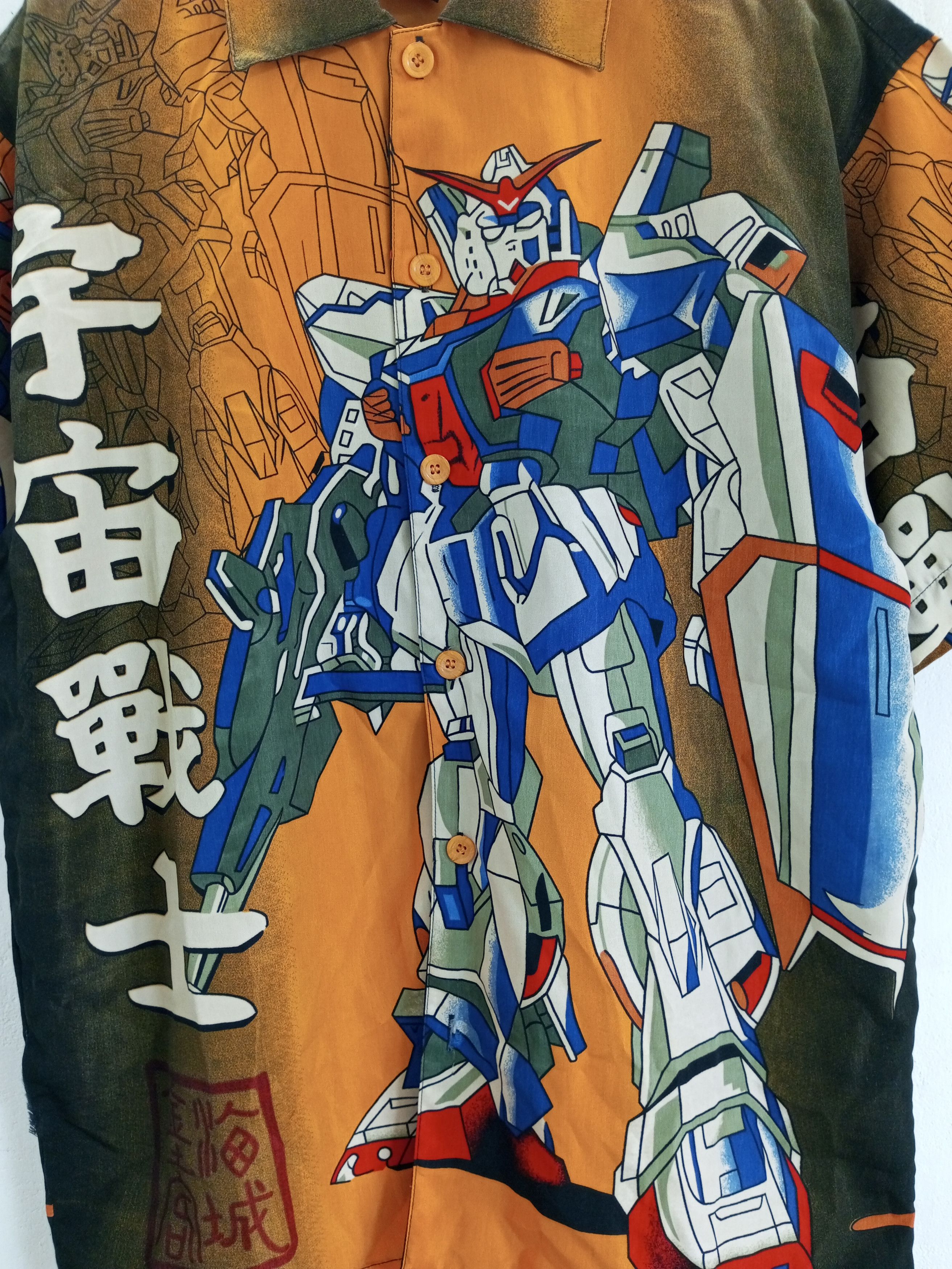 Anime Anime Gundam All Over Print Shirt Size US L / EU 52-54 / 3 - 4 Thumbnail