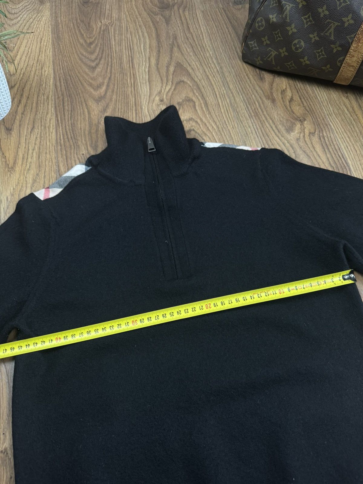 Burberry Wool rare sweater golf Burberry original casual item Size US M / EU 48-50 / 2 - 4 Thumbnail