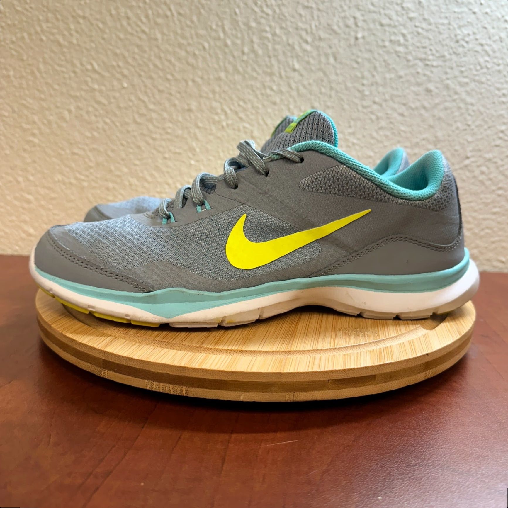 Nike Nike Flex TR5 Shoes Womens 9.5 Gray Blue Low Top Lace Sneaker 724858 004 Size M / US 6-8 / IT 42-44 - 5 Thumbnail