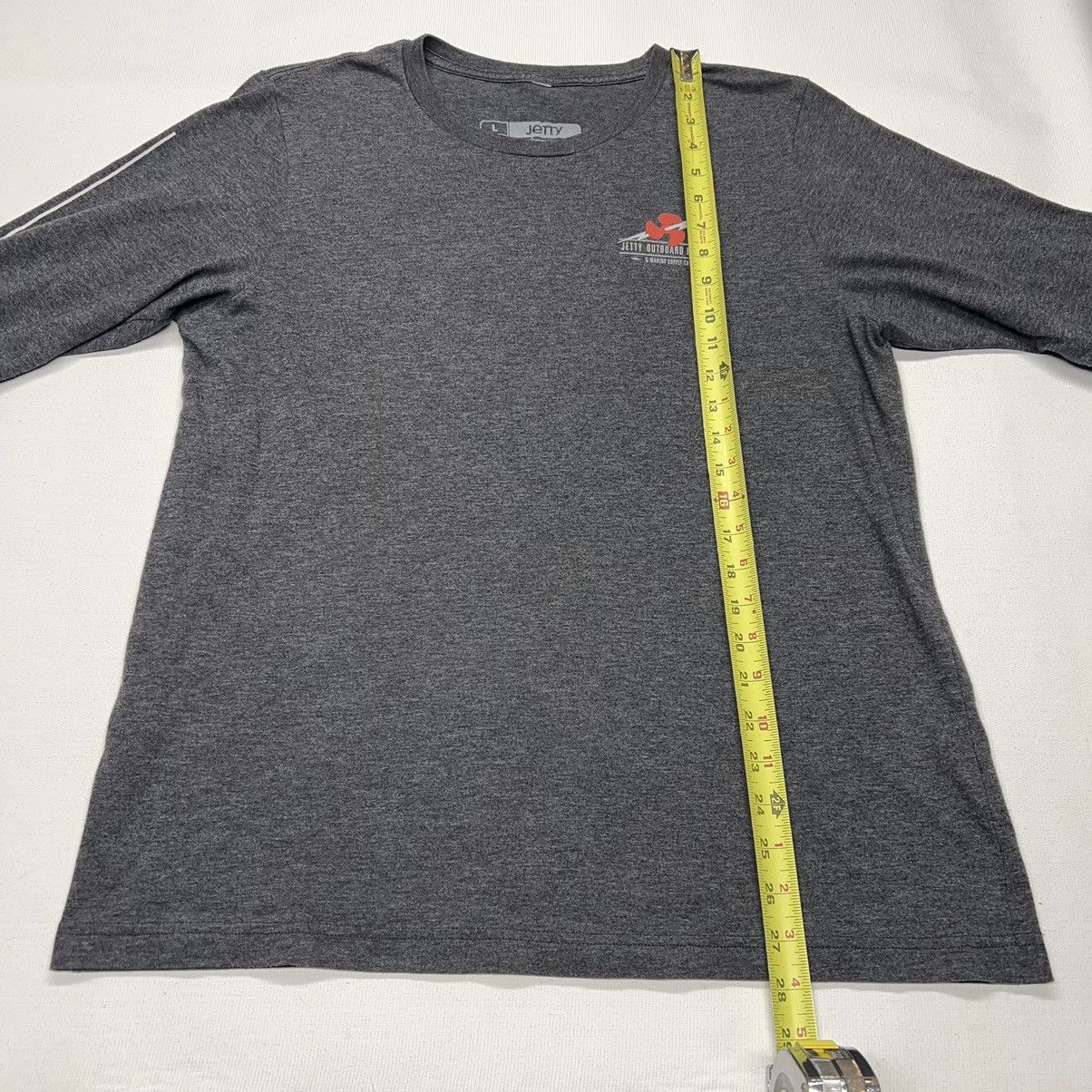Other Jetty Tee Shirt Grey Graphic Marine Fishing Boat Y2K Size US L / EU 52-54 / 3 - 14 Thumbnail