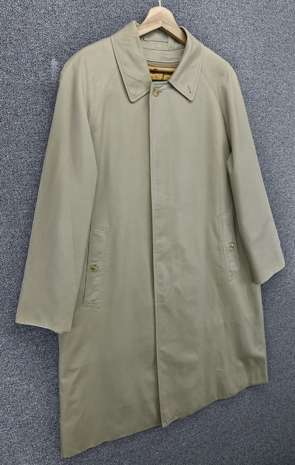 Burberry Vintage Burberry Nova Check Trench Coat Long Jacket Size US M / EU 48-50 / 2 - 2 Thumbnail