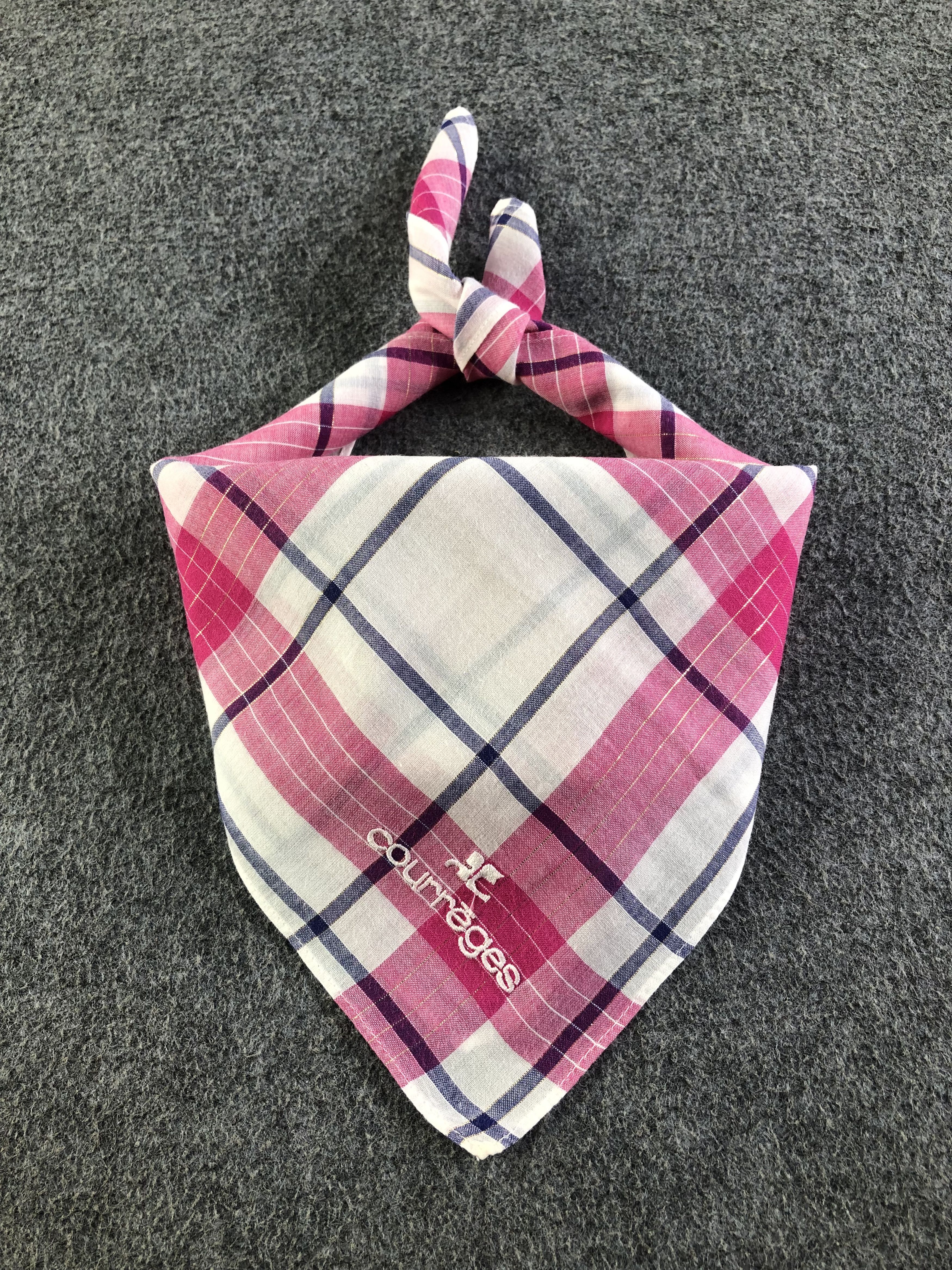 Courreges Courreges Handkerchief / Bandana / Neckerchief C392 Size ONE SIZE - 1 Thumbnail