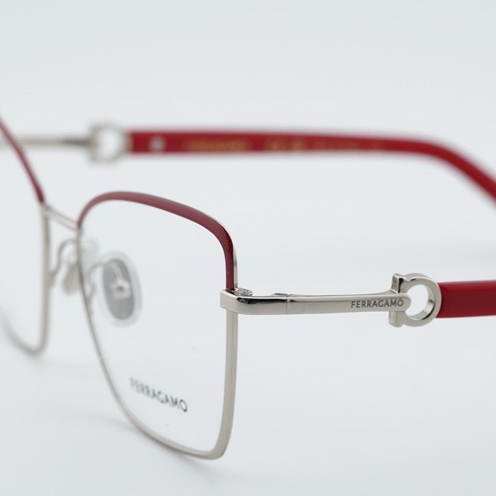 Salvatore Ferragamo Salvatore Ferragamo SF2223N 744 Eyeglasse Burgundy 54mm Size ONE SIZE - 2 Thumbnail