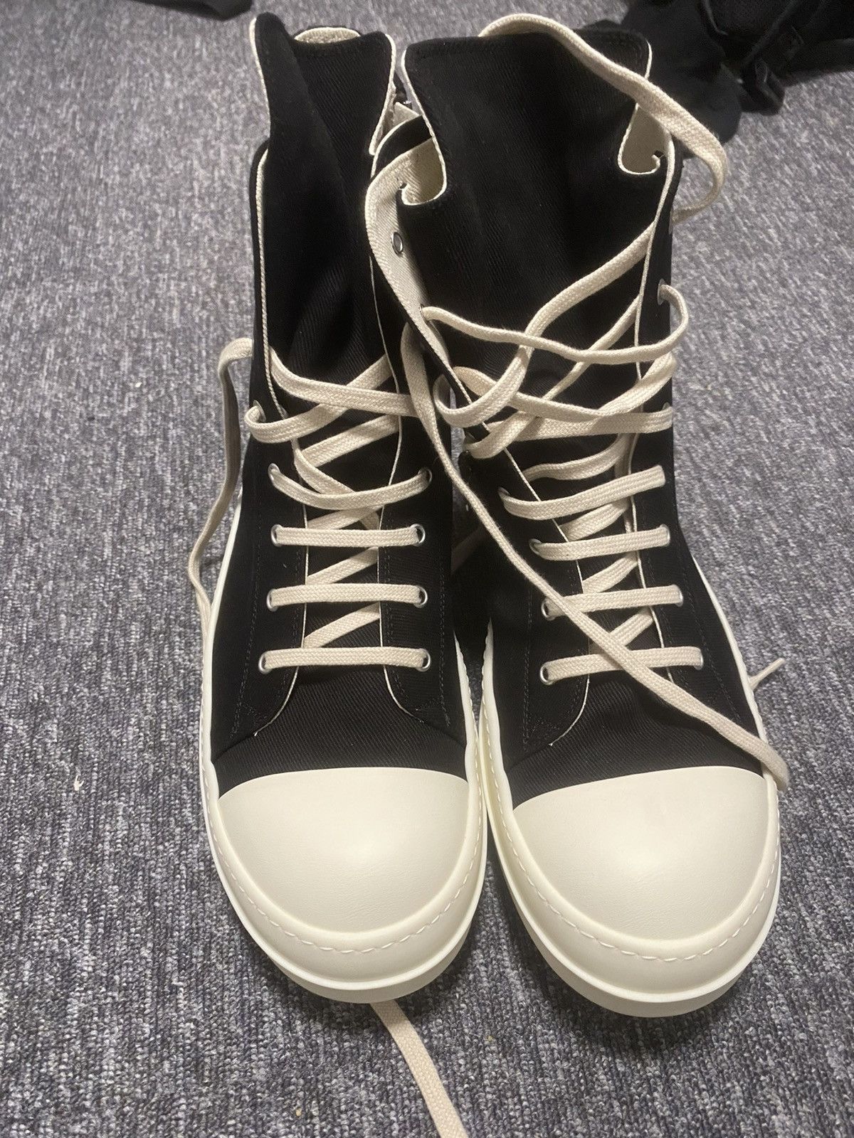 Rick Owens Drkshdw Rick owen ramones Size US 12 / EU 45 - 1 Thumbnail