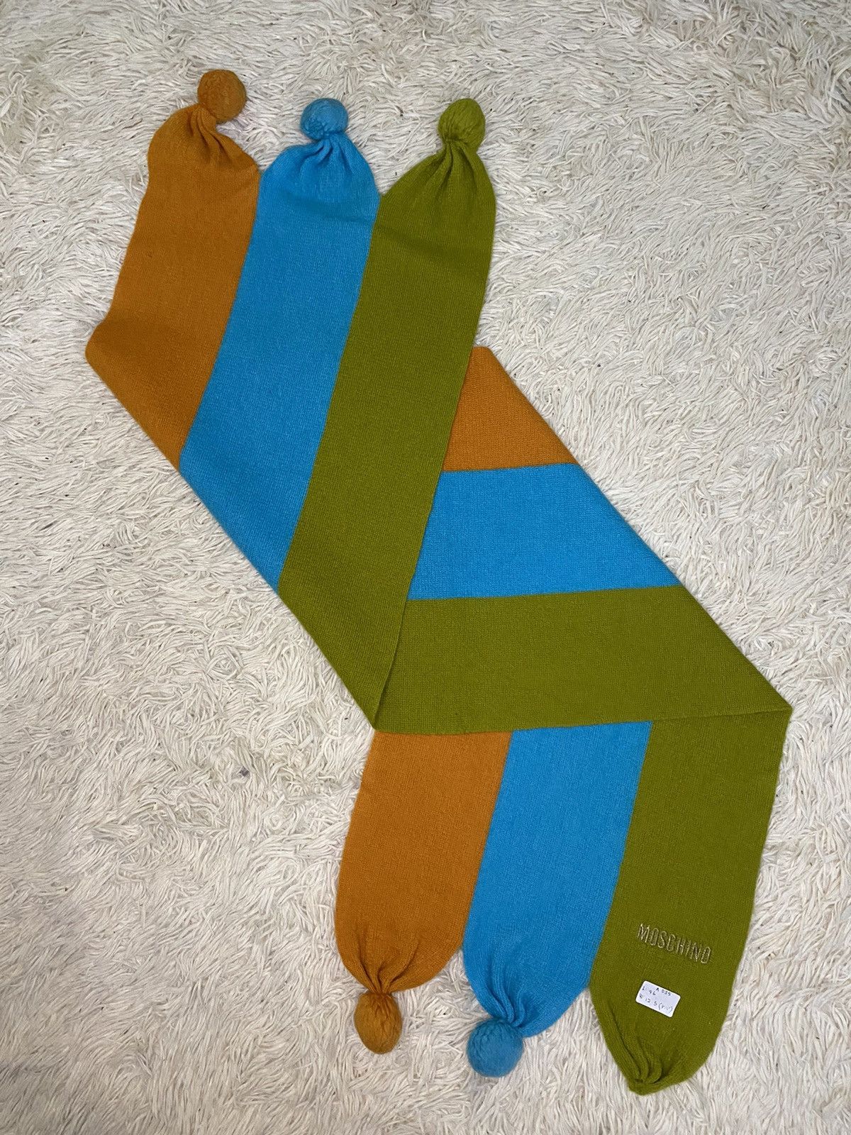 Moschino × Vintage Vintage Moschino Neckwear / Muffler / Scarf Size ONE SIZE - 2 Thumbnail