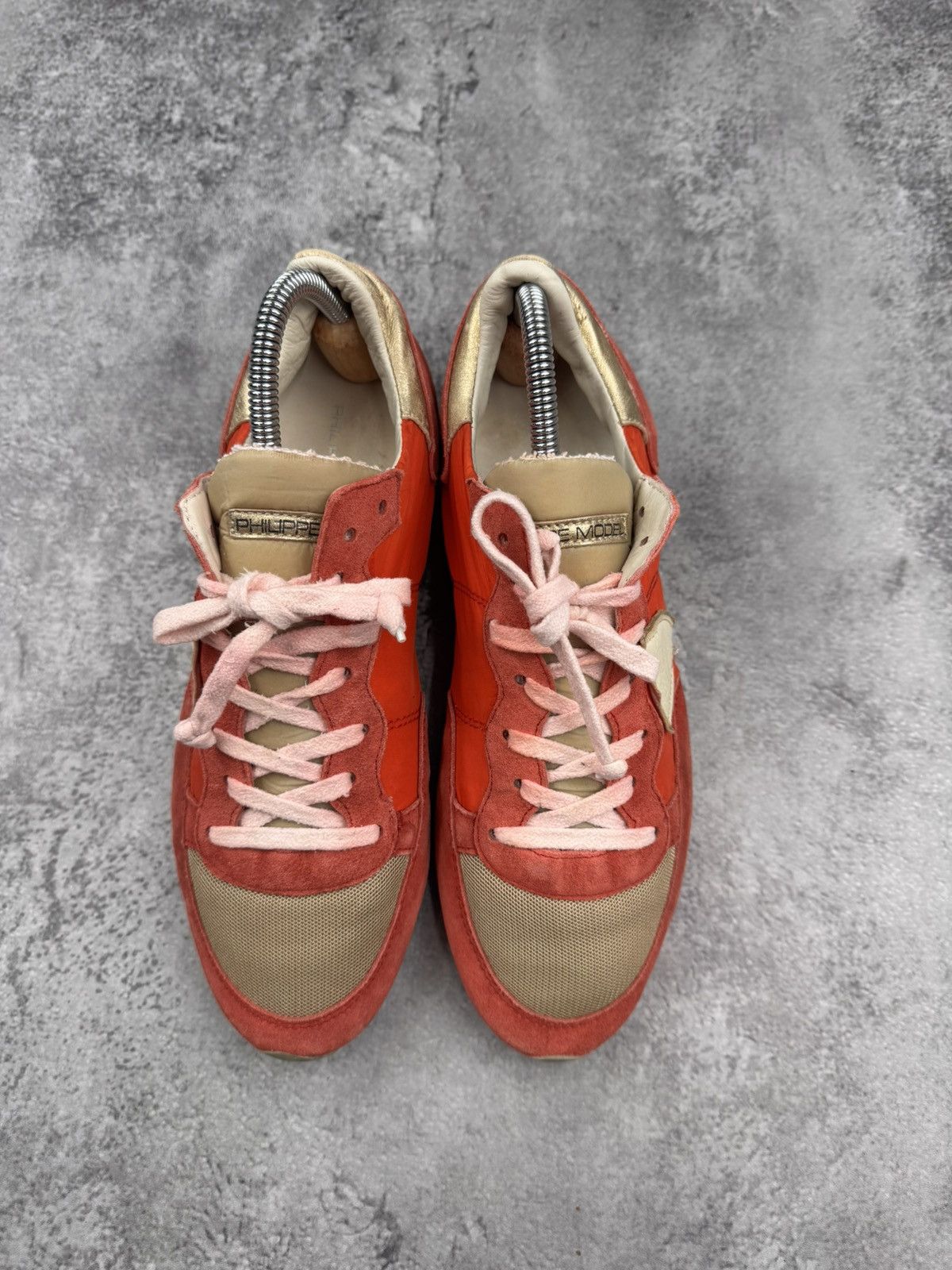Philippe Model Philippe Model Paris Women Sneakers Red Size 40 Size US 10 / IT 40 - 3 Thumbnail