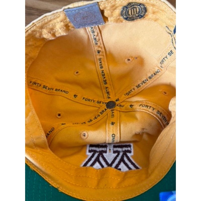 47 University of Minnesota Golden Gophers '47 cap (Vintage) Size ONE SIZE - 4 Thumbnail