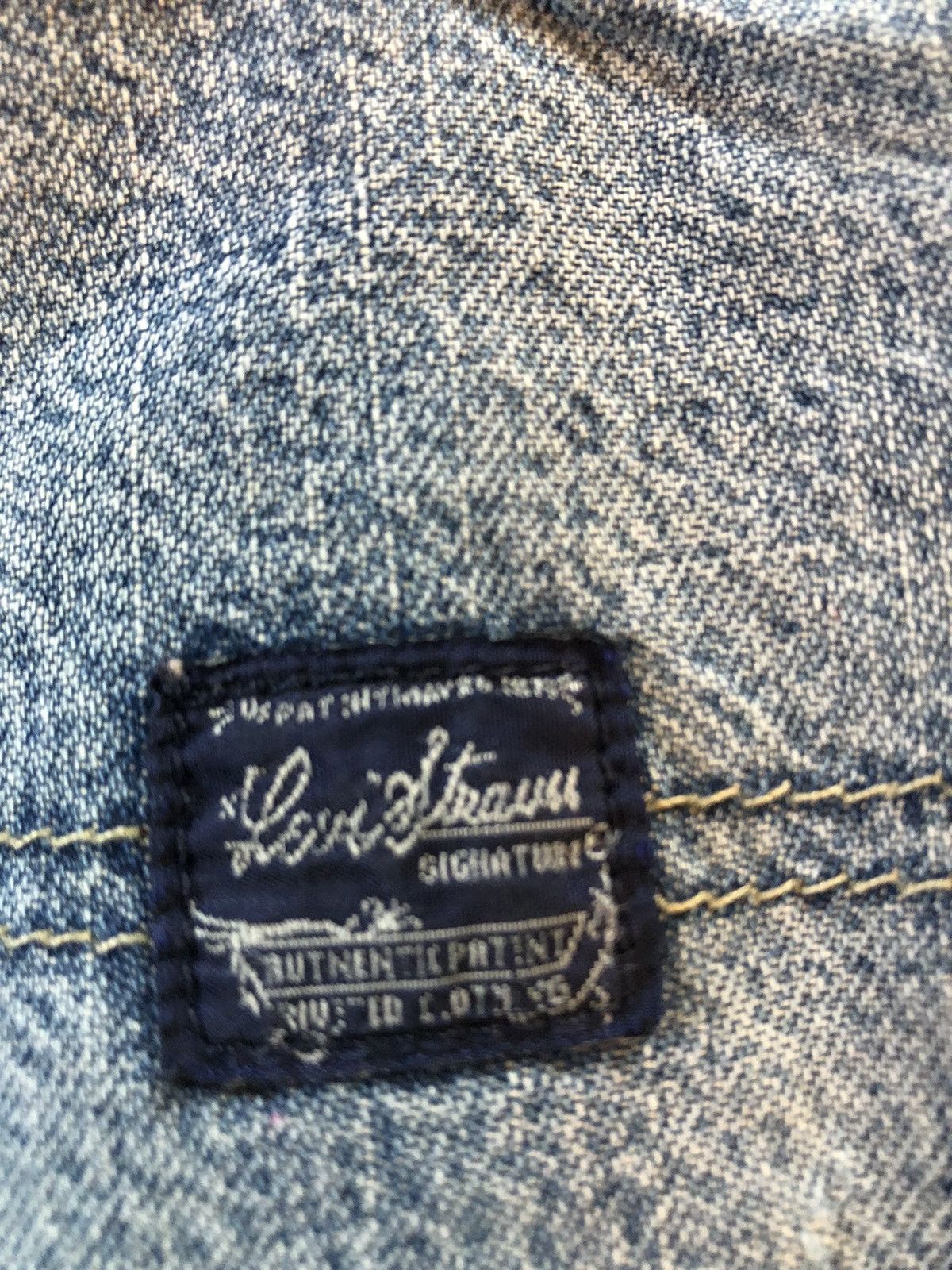 Levi's × Vintage Rare Thrashed Vintage Levi denims Size US 36 / EU 52 - 4 Thumbnail