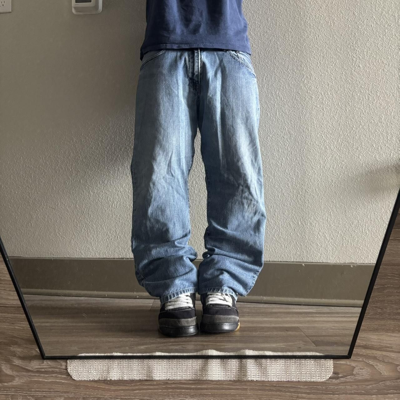 Polo Ralph Lauren Crazy Vintage Y2K/2000s Grunge Faded Wash Polo Ralph Lauren Denim Jeans! 33x29 Size US 33 - 1 Thumbnail