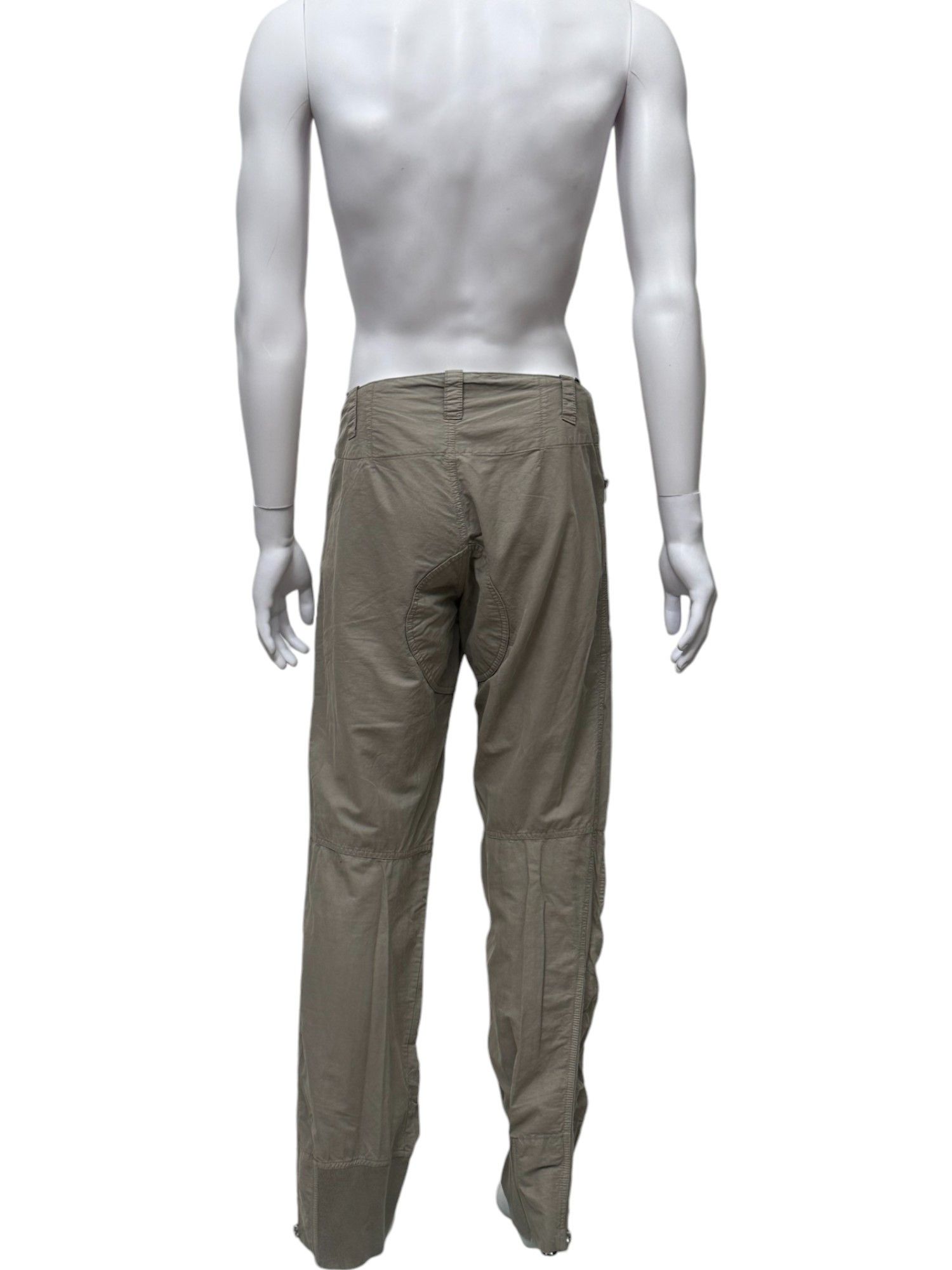 Griffin Griffin Beige Cargo Pants from 00's. Size US 32 / EU 48 - 3 Thumbnail