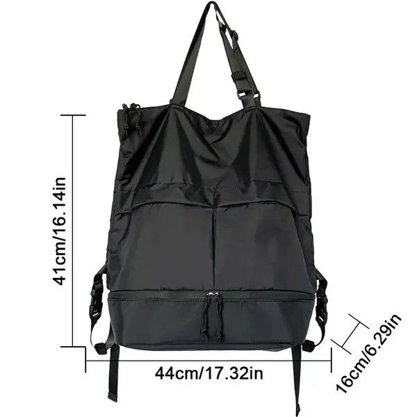 VIBE Utility grunge military tote bag backpack Size ONE SIZE - 7 Thumbnail