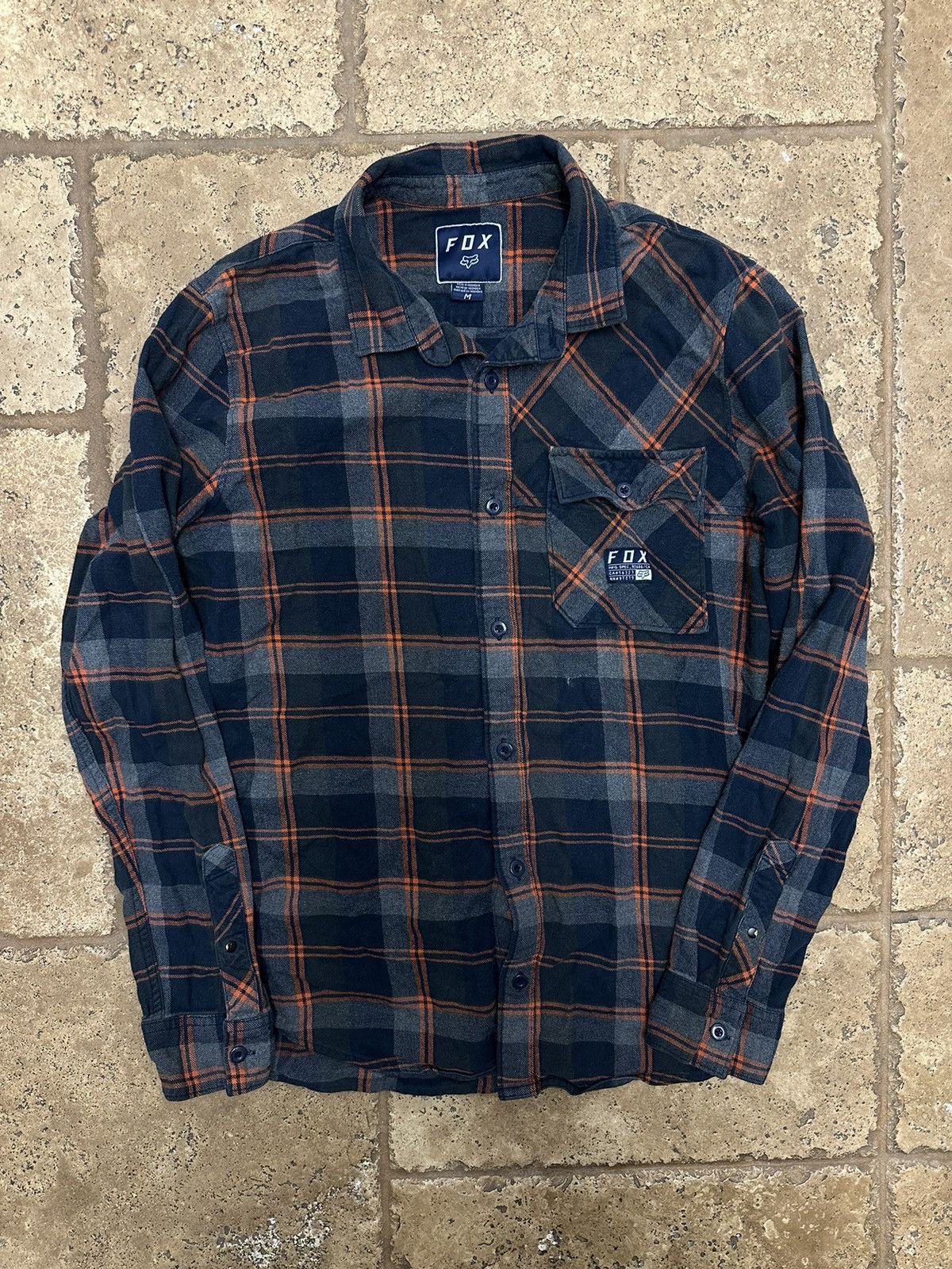 Fox Racing Fox Racing Drezzy Plaid Flannel LS Button Up Traildust 2.0 Size US M / EU 48-50 / 2 - 1 Thumbnail