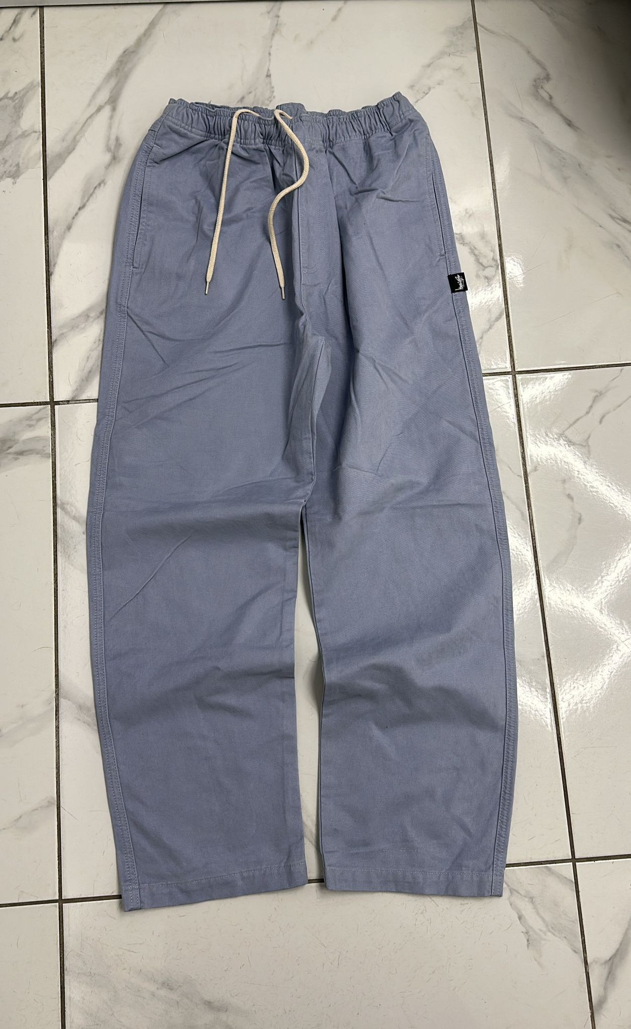 Stussy Stussy Brushed Beach Pant Blue Size Small Size US 30 / EU 46 - 1 Thumbnail