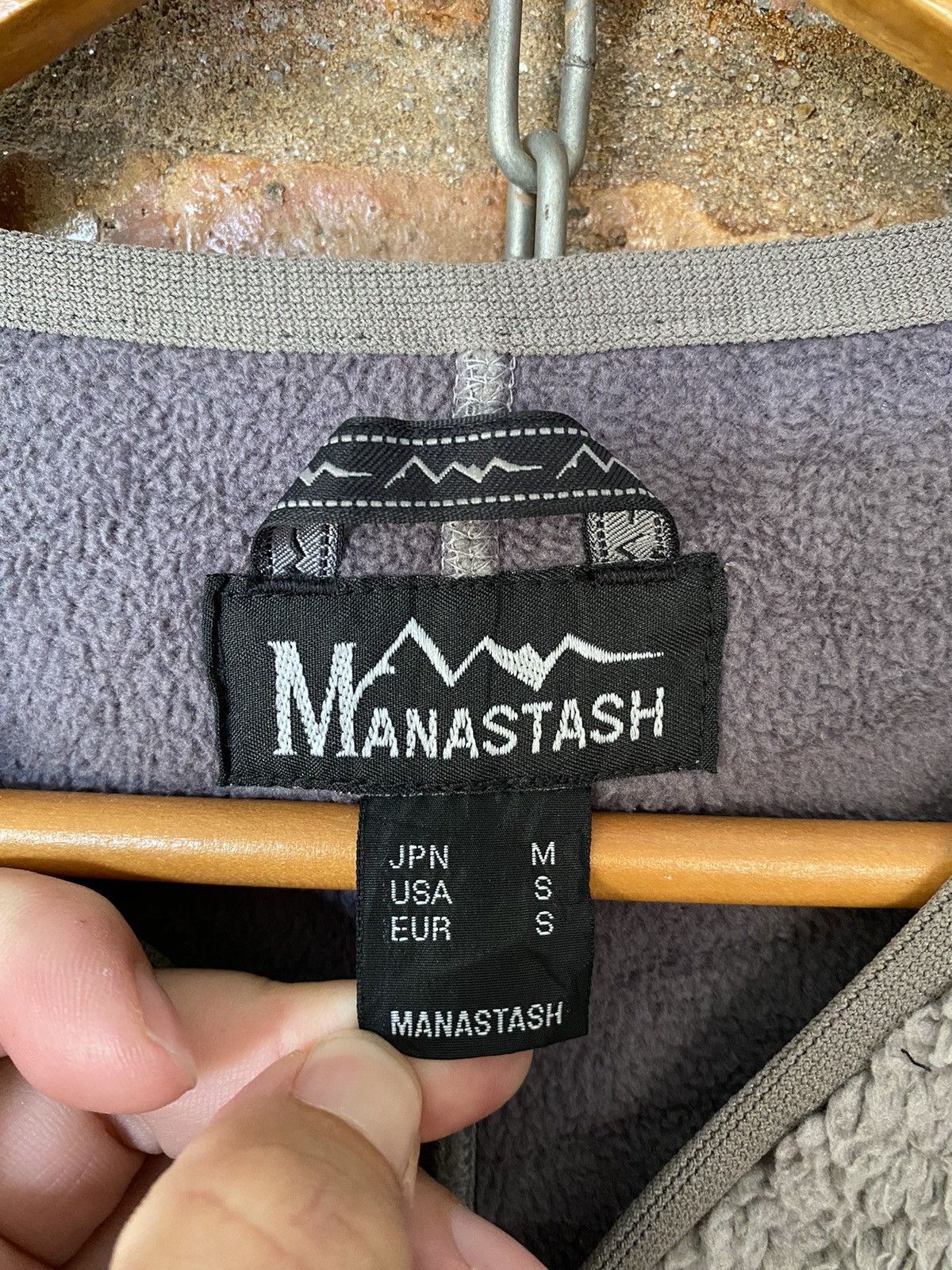 Japanese Brand × Manastash 2000s Manastash deep pile Fleece Jacket Size US M / EU 48-50 / 2 - 11 Thumbnail
