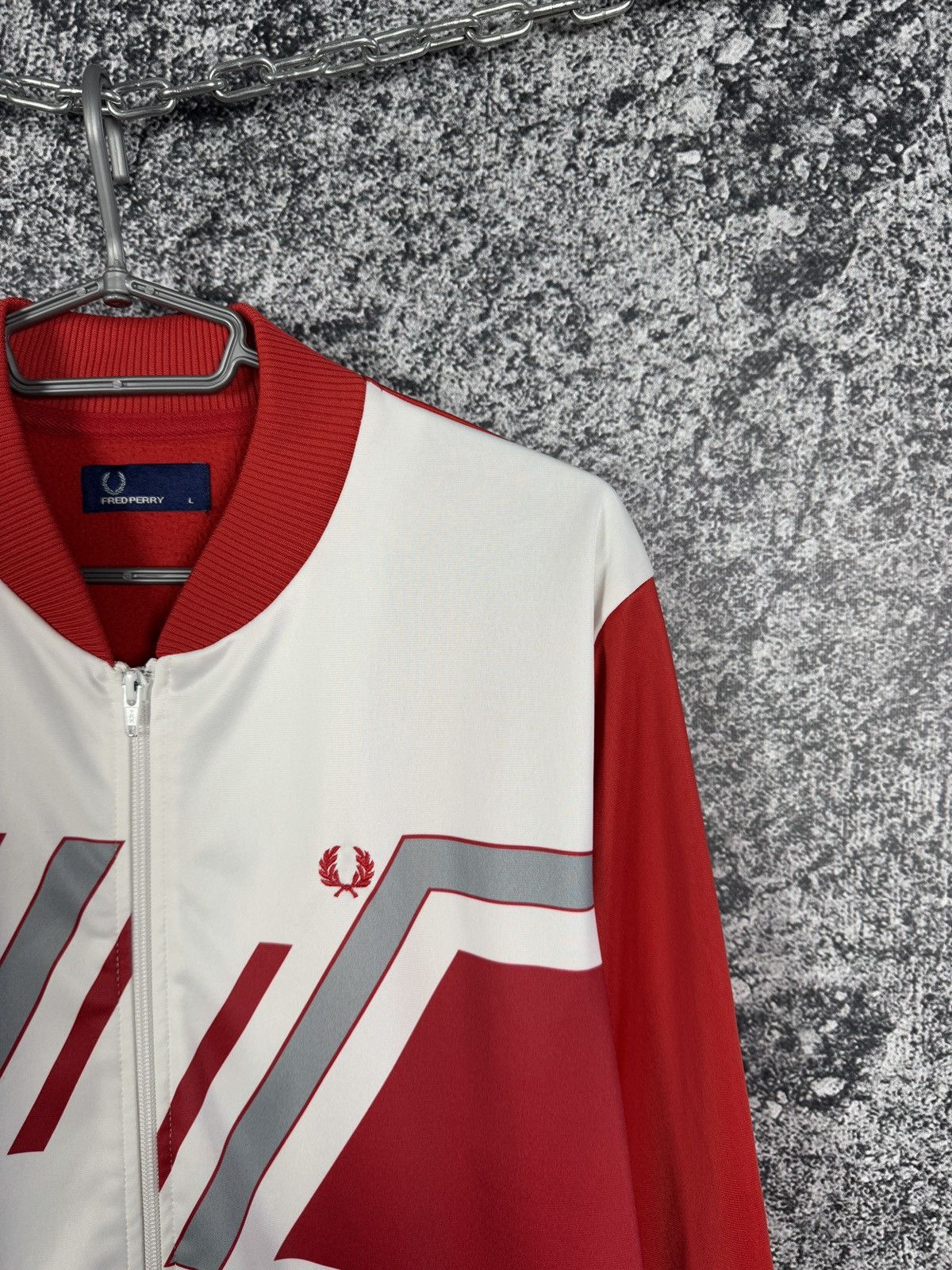 Fred Perry Fred Perry Track Jacket Bomber Casual Streetwear Size L Size US L / EU 52-54 / 3 - 2 Thumbnail