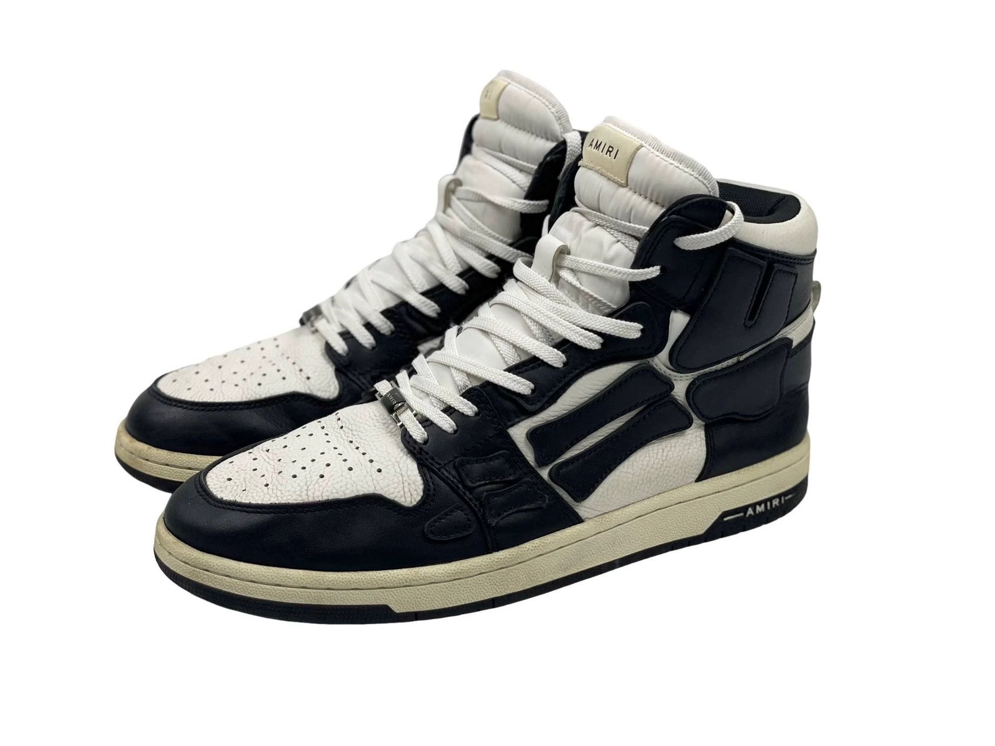 Amiri Amiri Skel-top Hi High Top Bone Skate Shoe Size US 10 / EU 43 - 1 Thumbnail